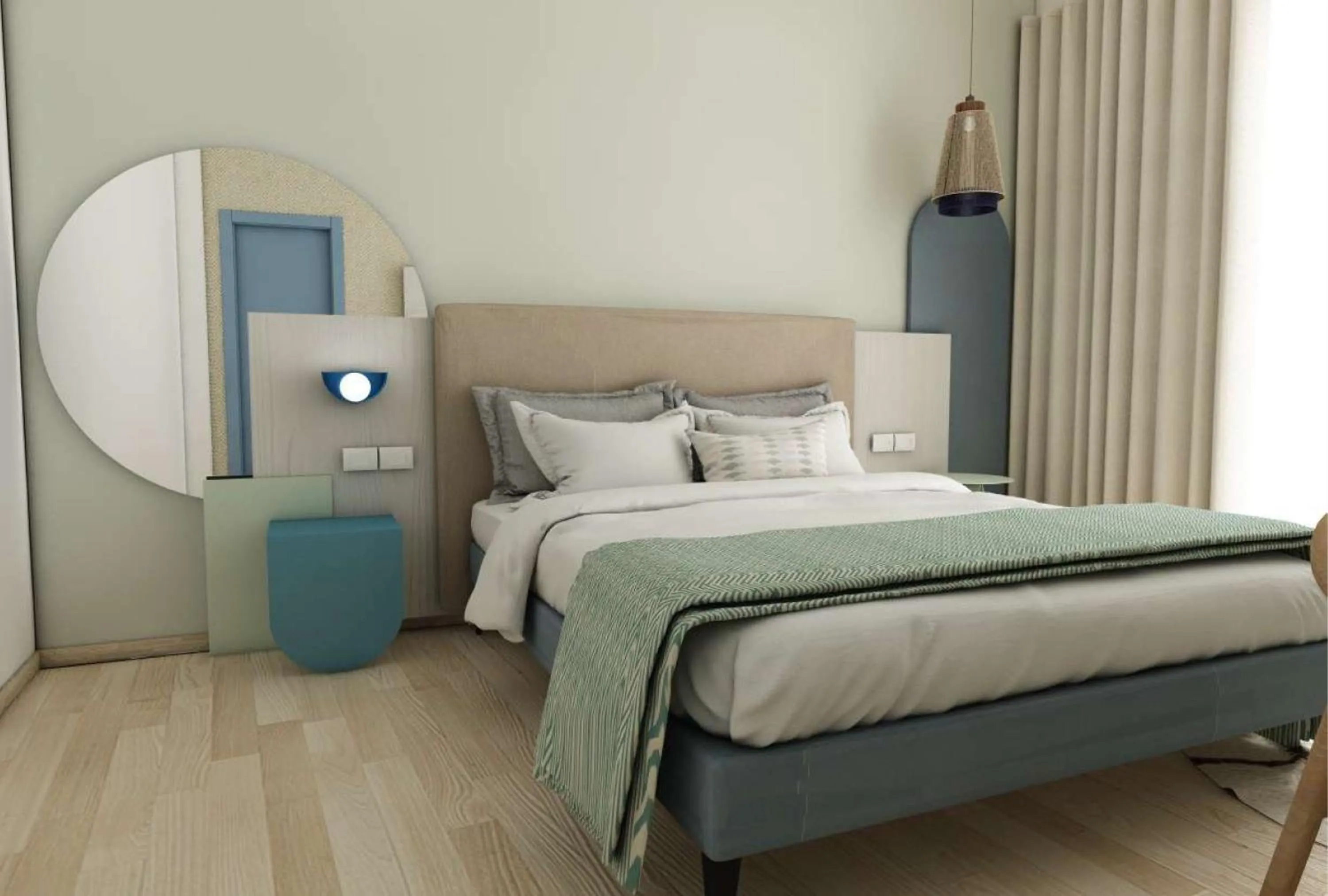 Bed in Hotel Torre Normanna