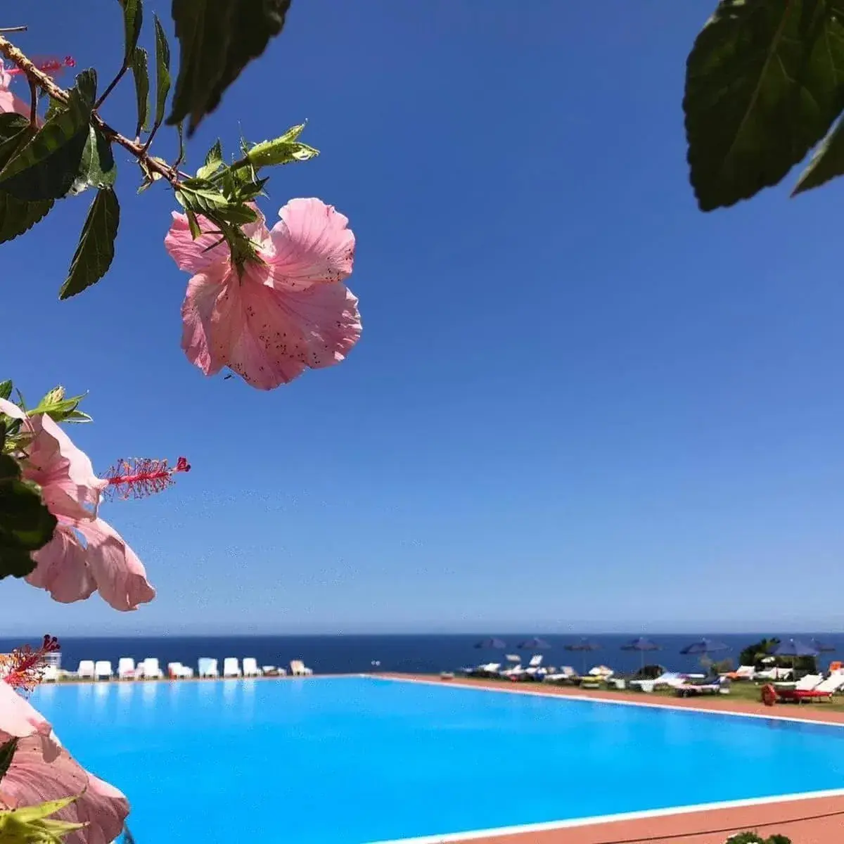 Swimming pool in Hotel Torre Normanna Swimming pool in Hotel Torre Normanna