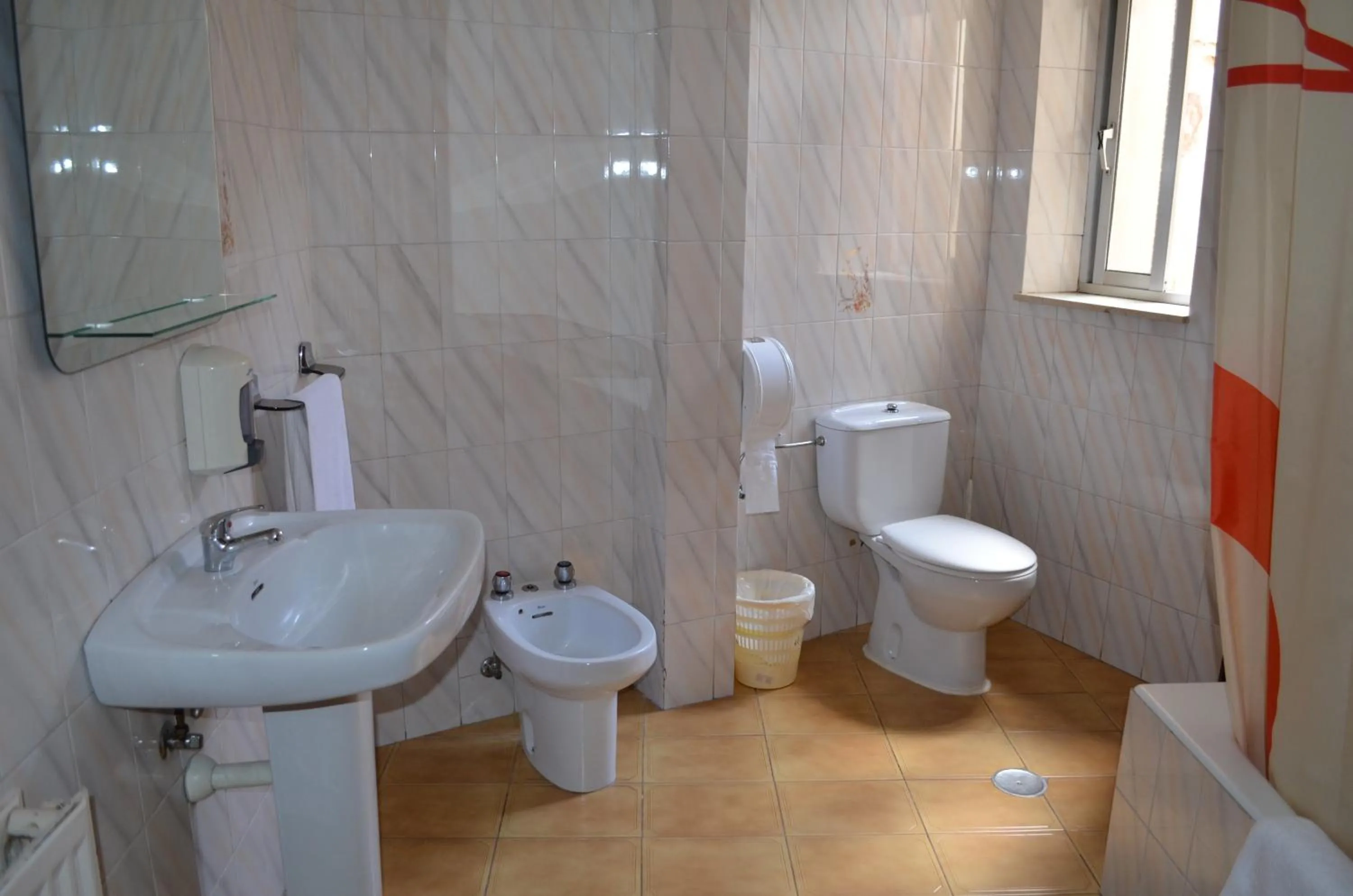 Toilet in Pension Salamanca