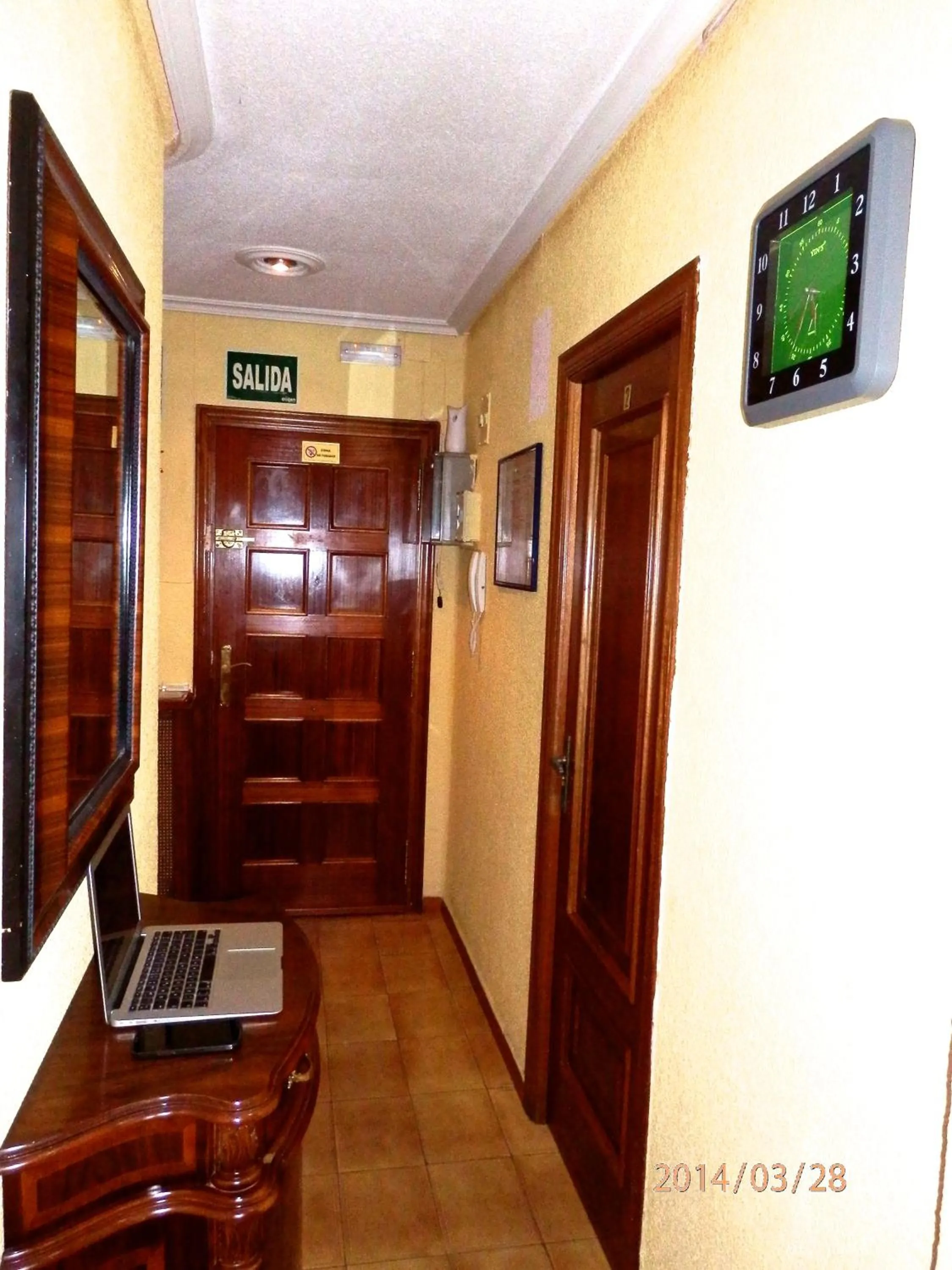 Lobby or reception in Pension Salamanca