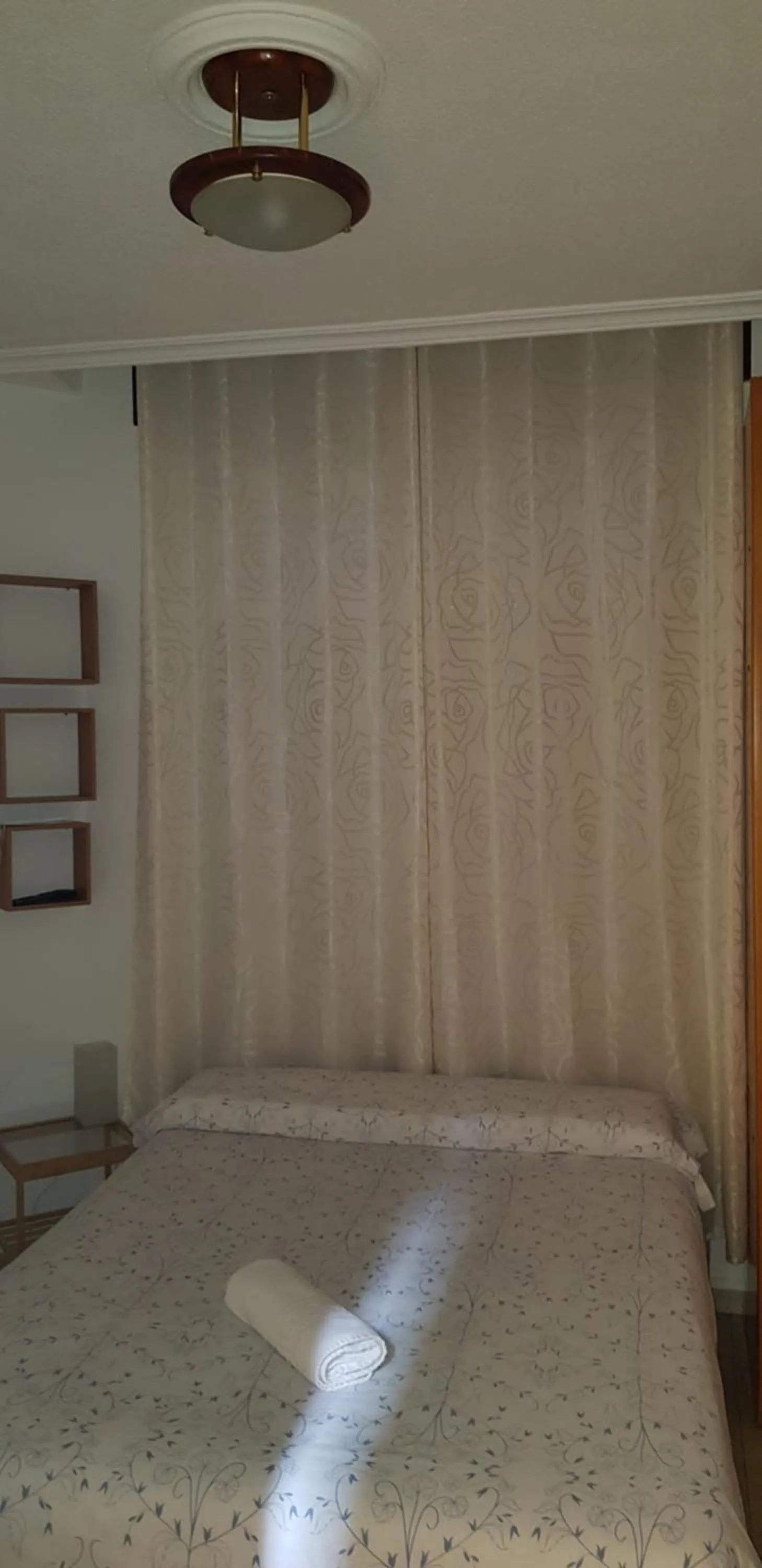 Bed in Pension Salamanca