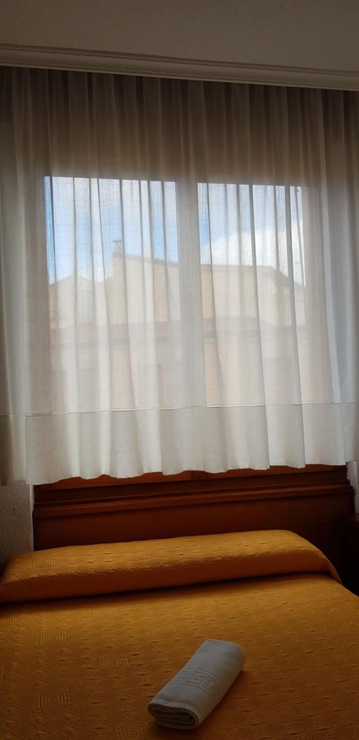 Bed in Pension Salamanca