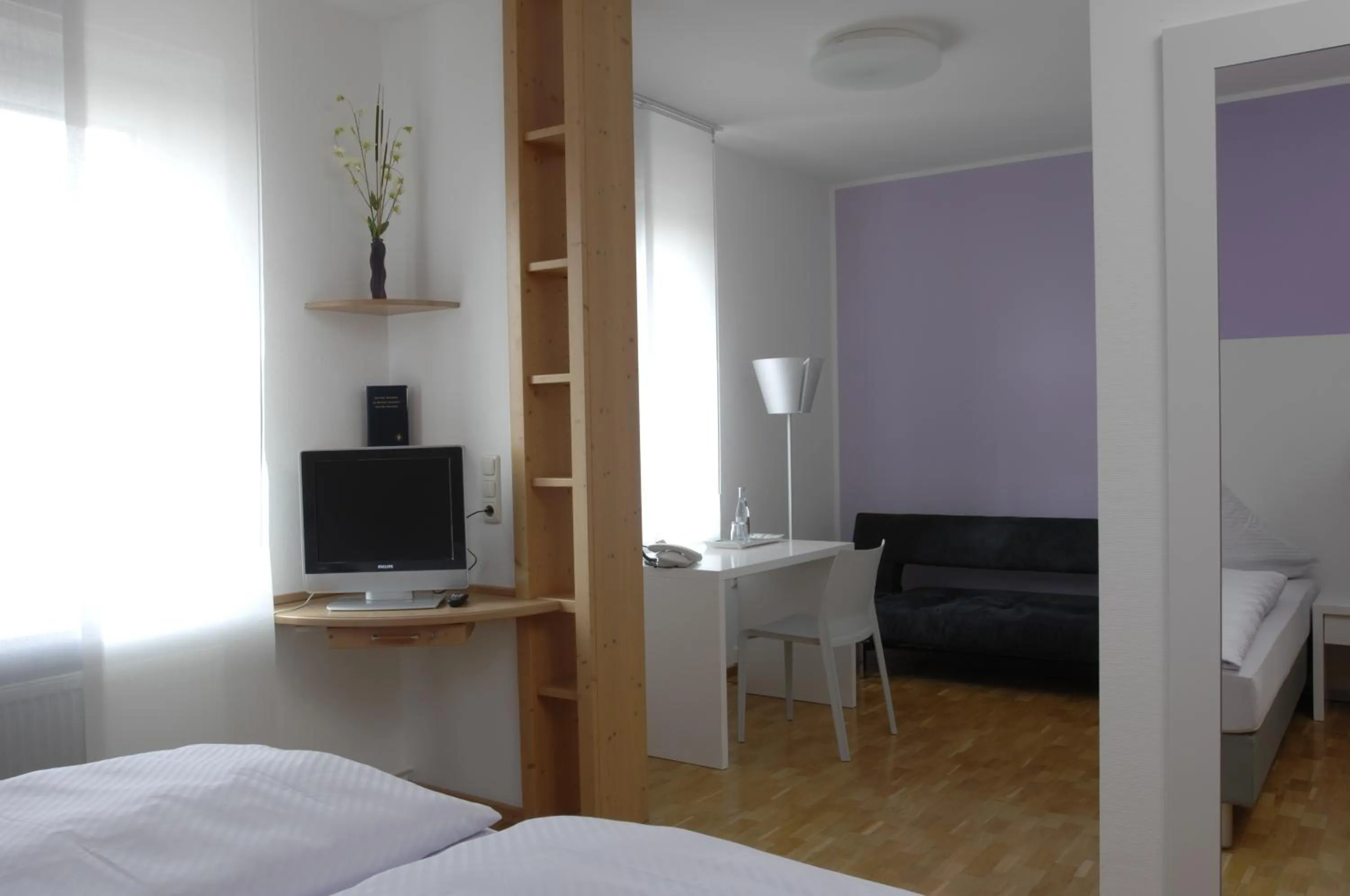 Photo of the whole room, Bed in Hotel am alten Park