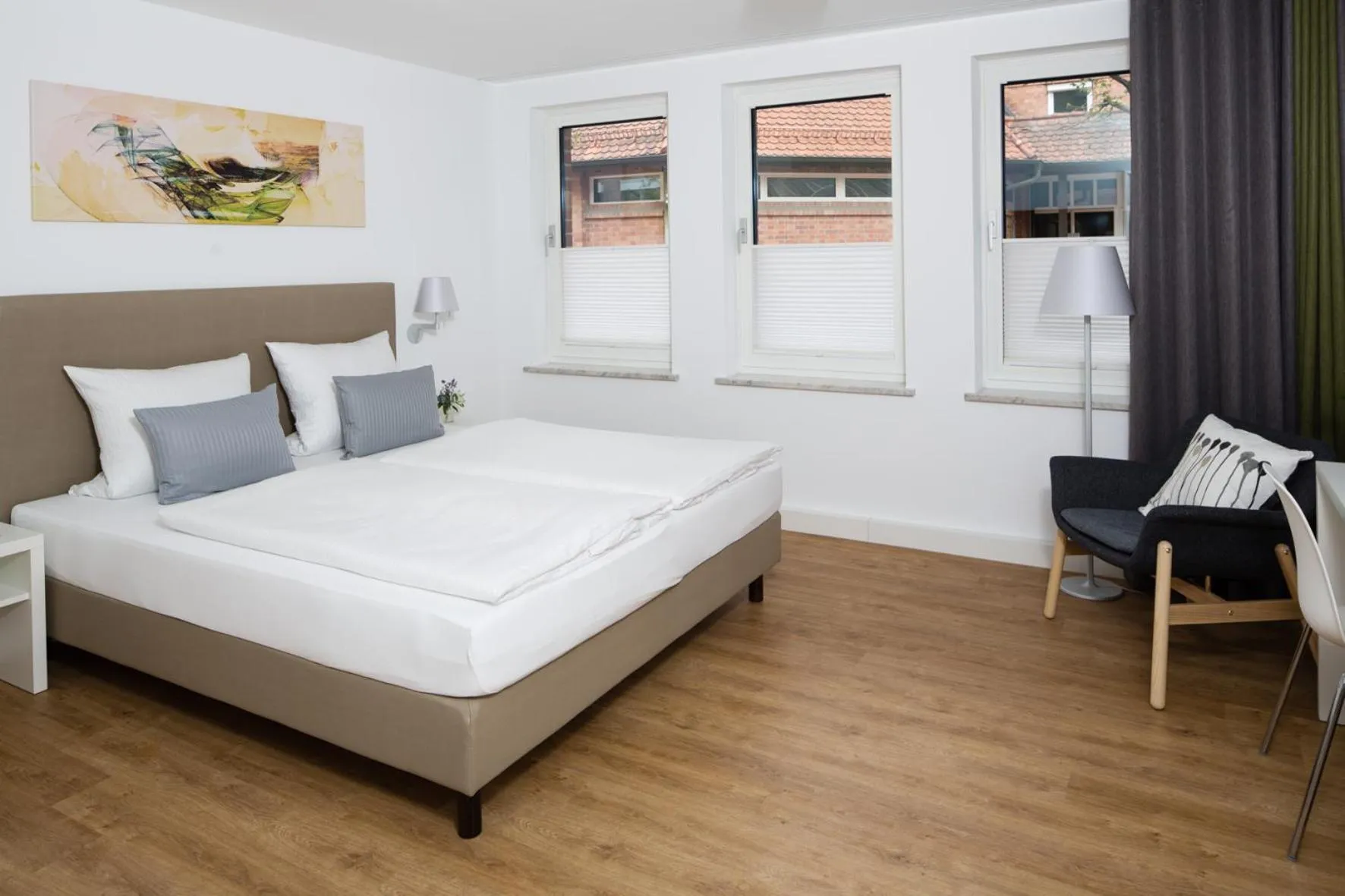 Bed in Hotel am alten Park