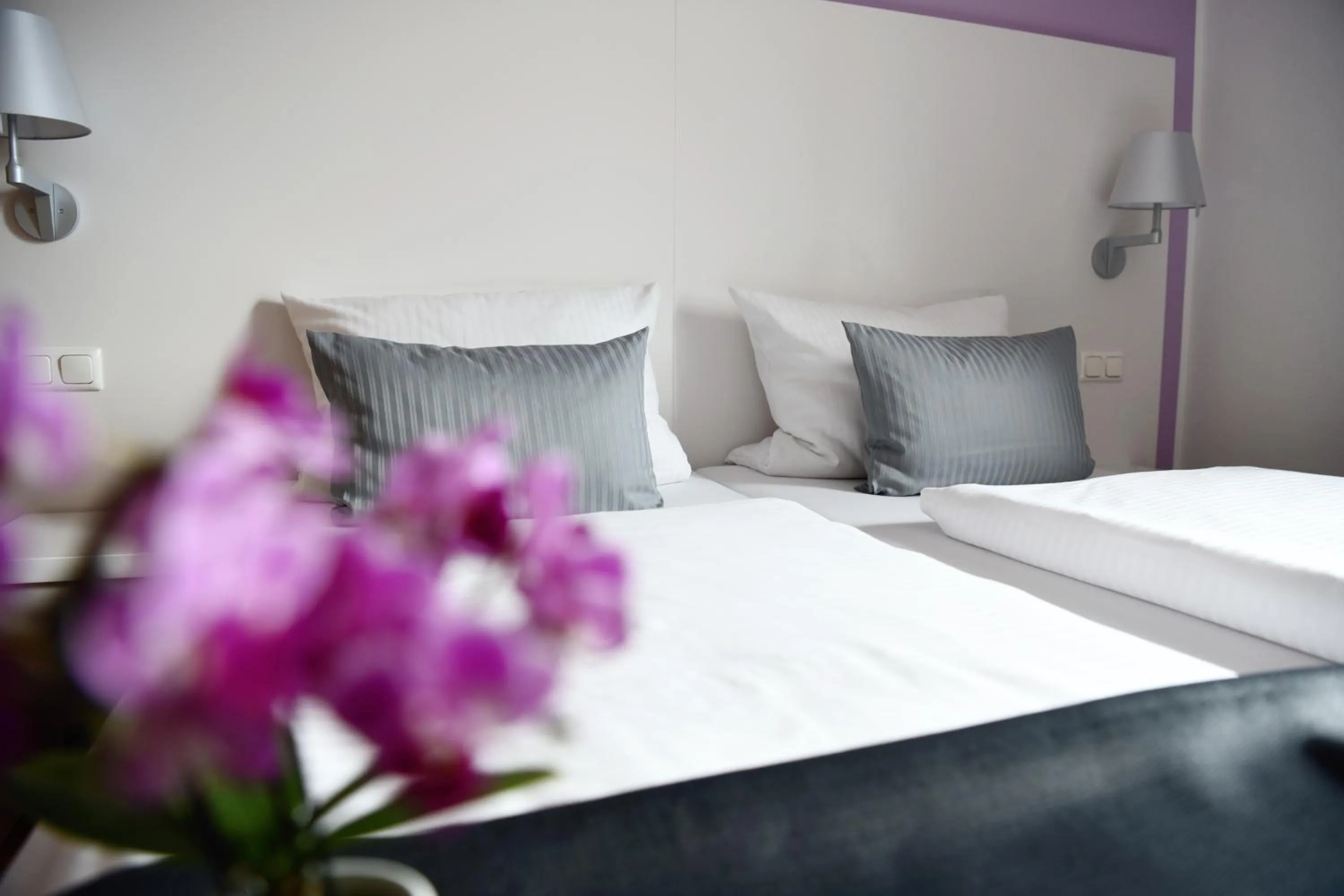 Bed in Hotel am alten Park