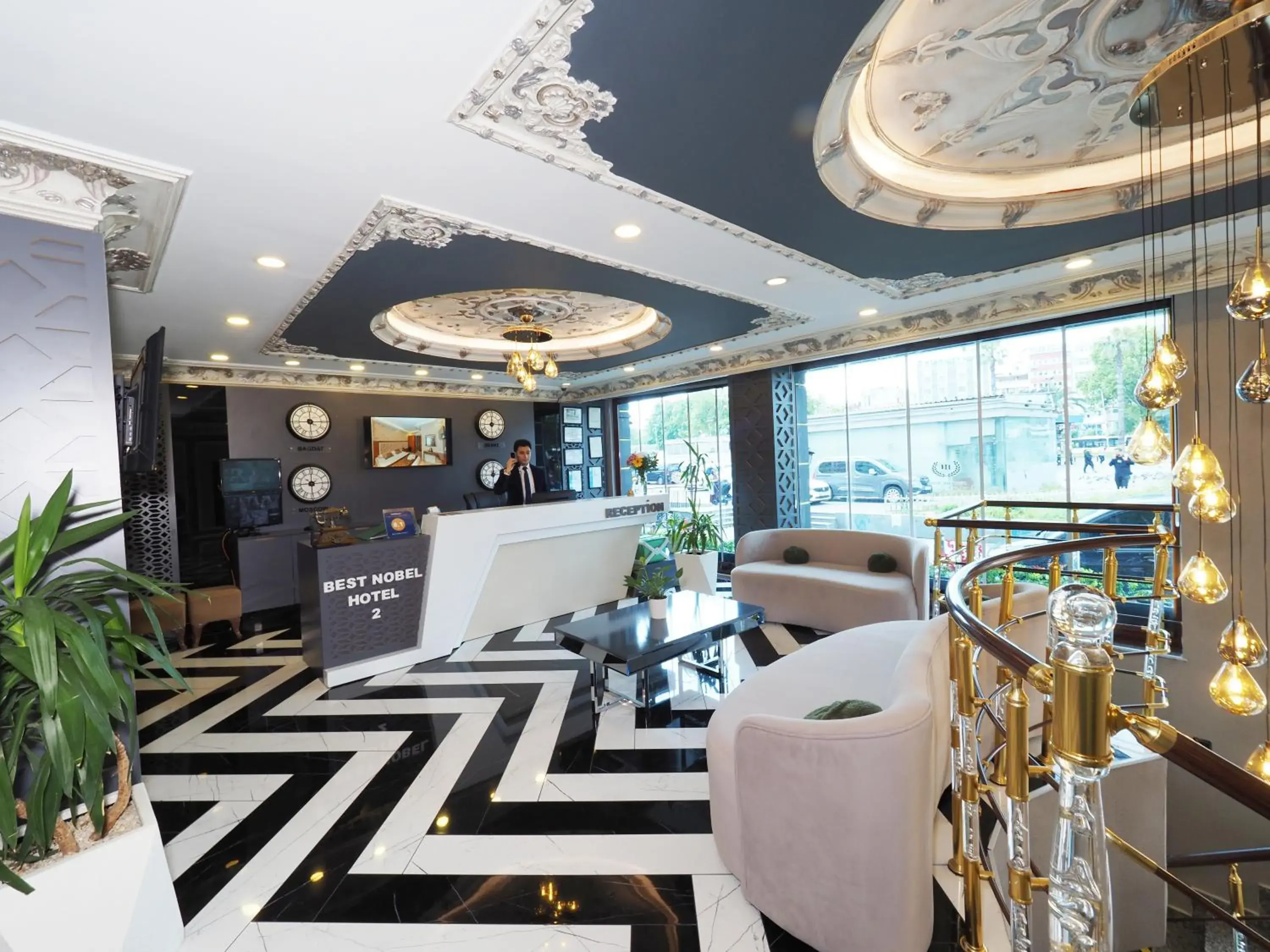 Lobby or reception in Grand Best Nobel Hotel 2 İstanbul Lobby or reception in Grand Best Nobel Hotel 2 İstanbul
