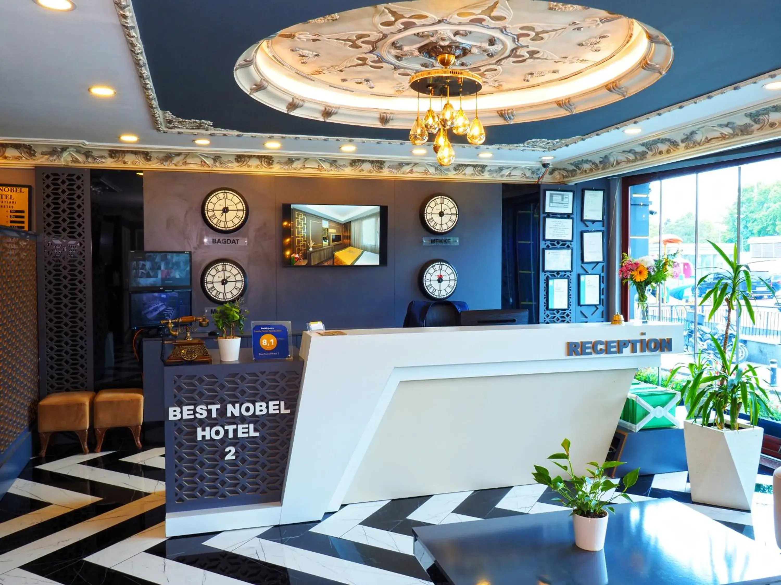 Lobby or reception in Grand Best Nobel Hotel 2 İstanbul Lobby or reception in Grand Best Nobel Hotel 2 İstanbul
