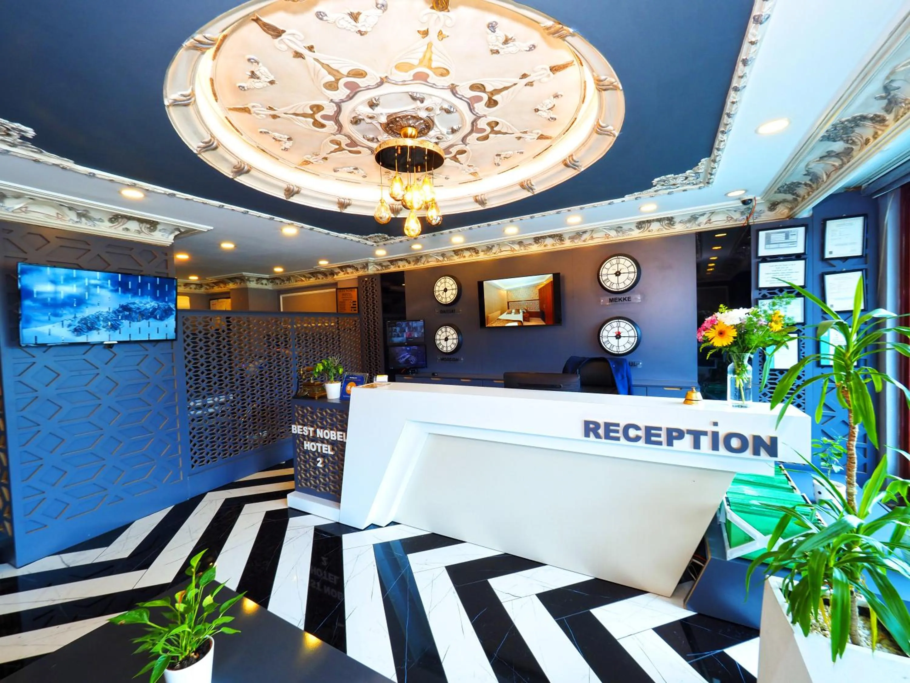 Lobby or reception in Grand Best Nobel Hotel 2 İstanbul