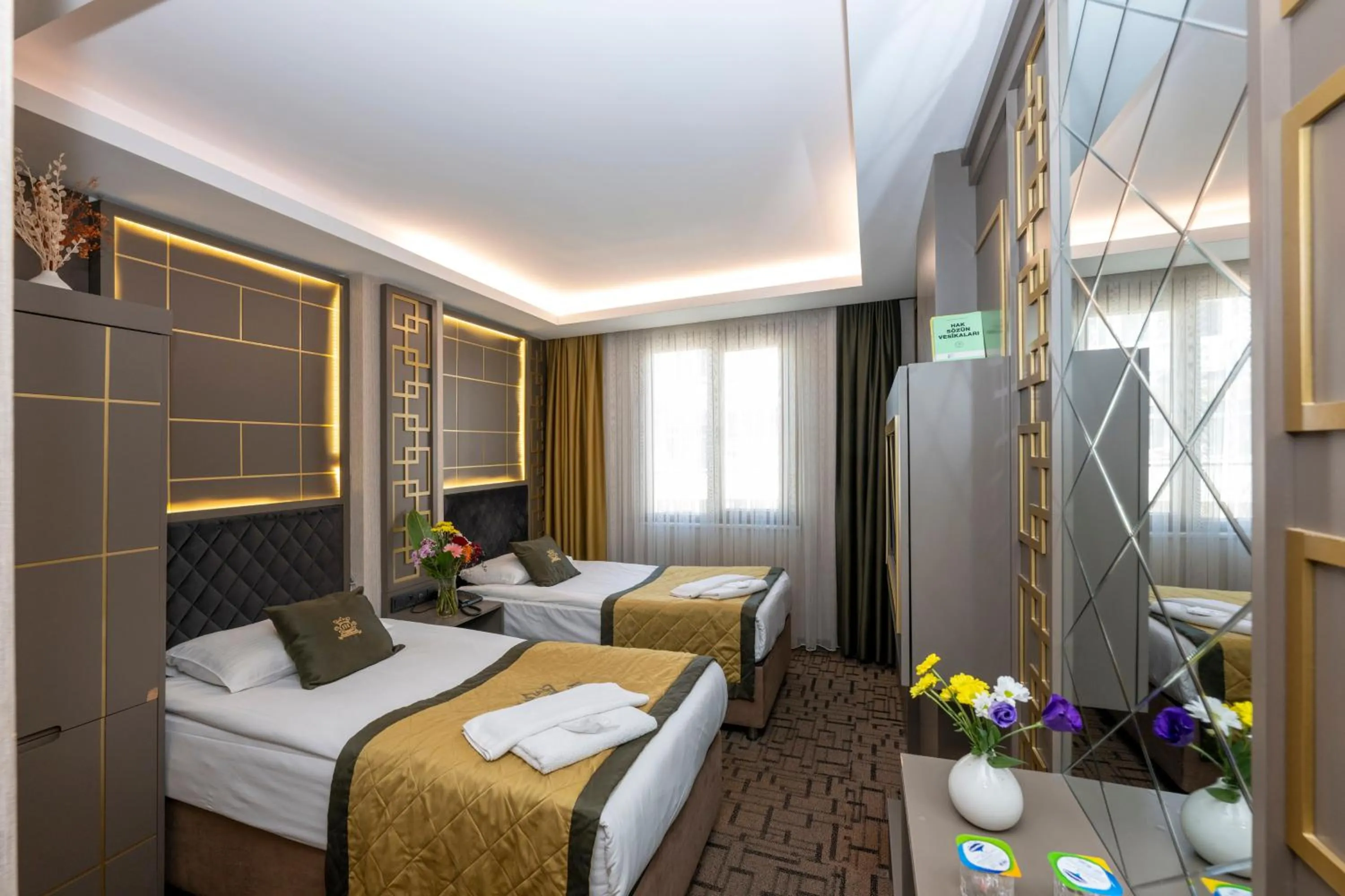 Bed in Grand Best Nobel Hotel 2 İstanbul