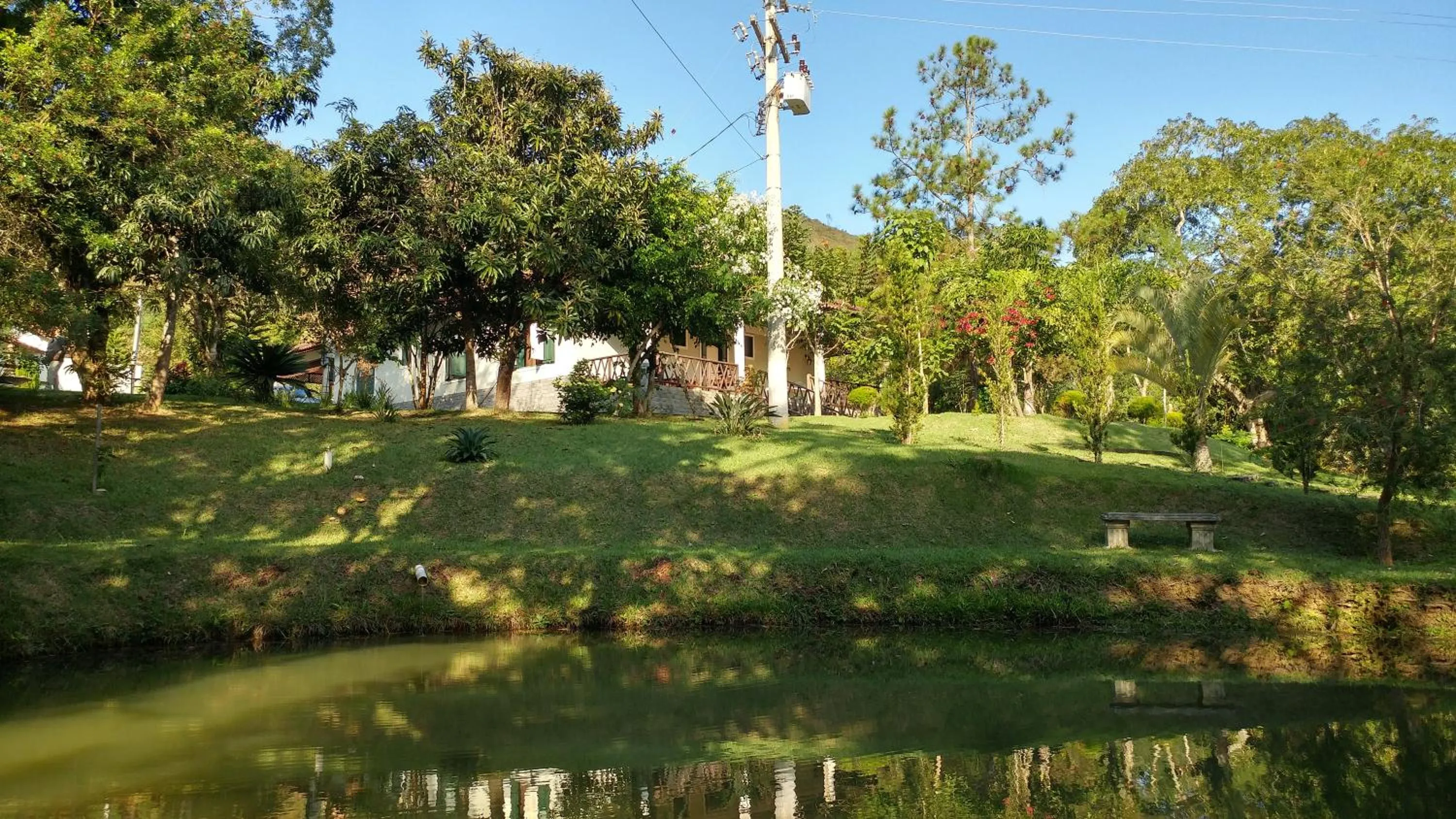 Lake view in Pousada Quinta dos Doges