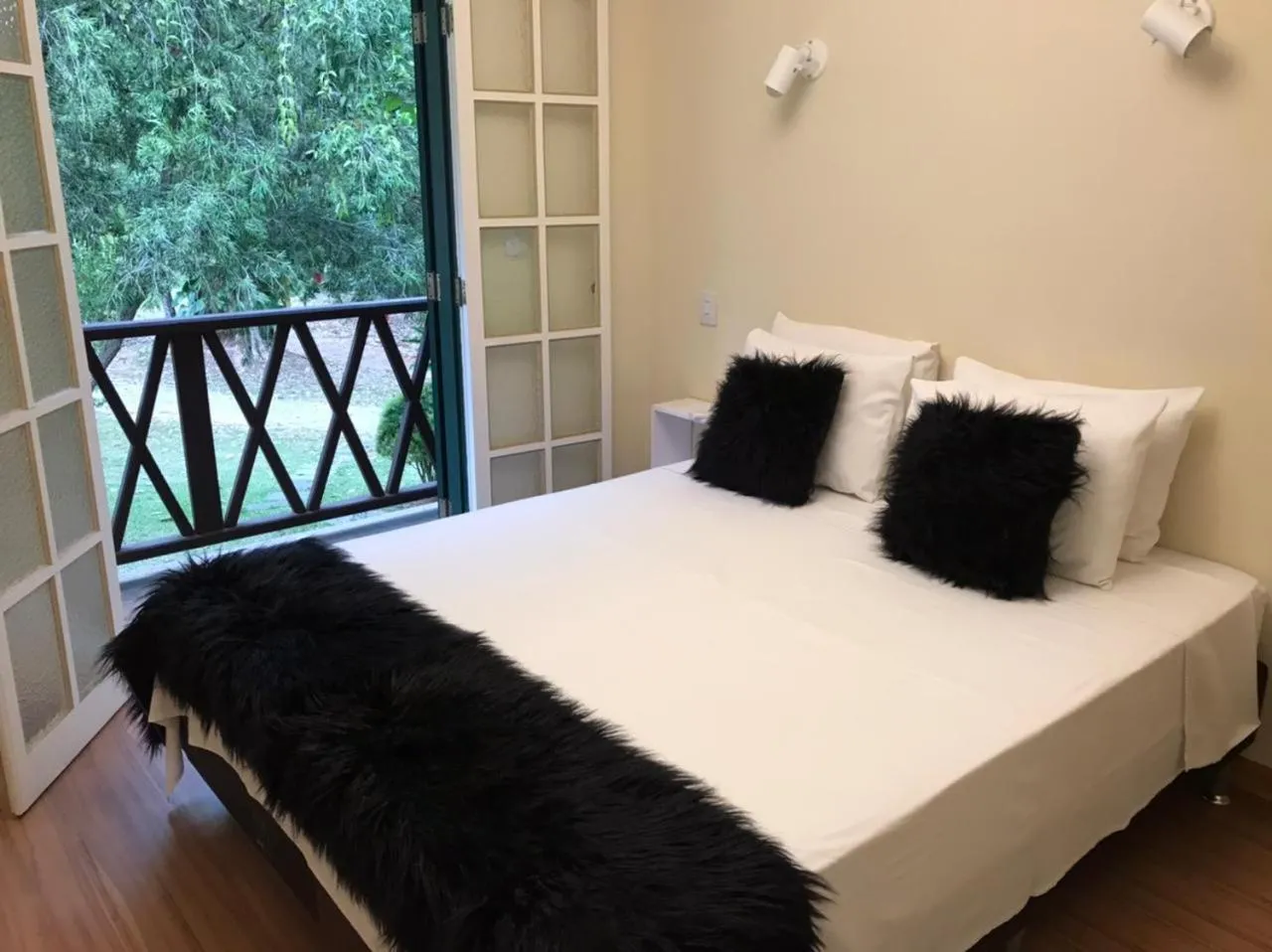 Bed in Pousada Quinta dos Doges