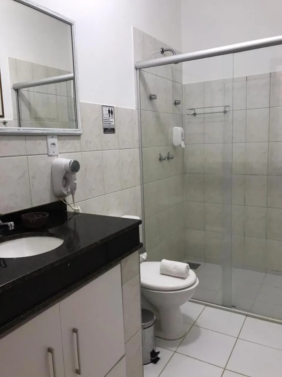 Bathroom in Pousada Quinta dos Doges