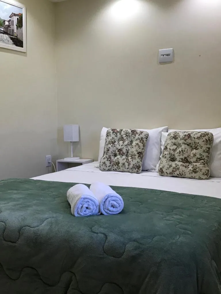 Bed in Pousada Quinta dos Doges