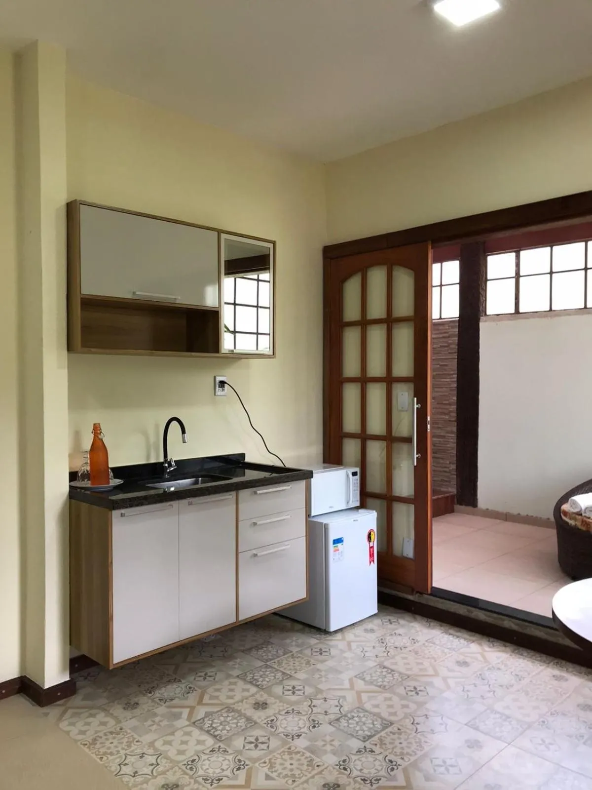 Kitchen or kitchenette in Pousada Quinta dos Doges