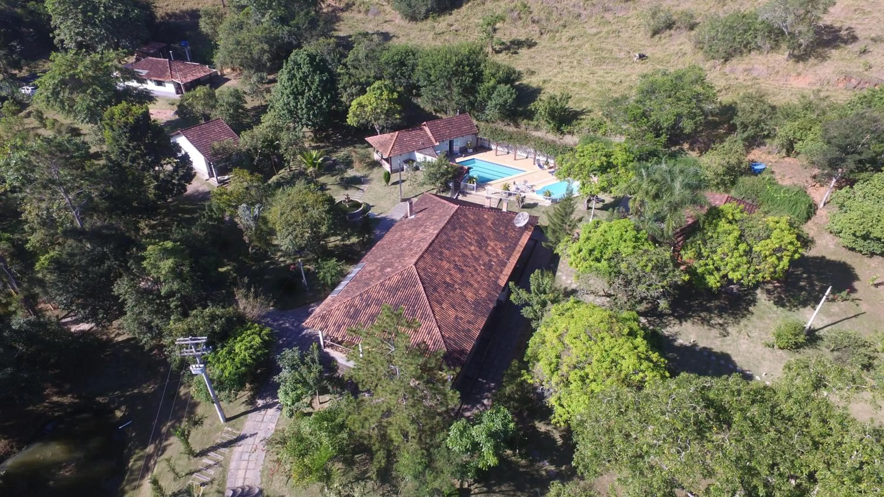 Bird's eye view in Pousada Quinta dos Doges