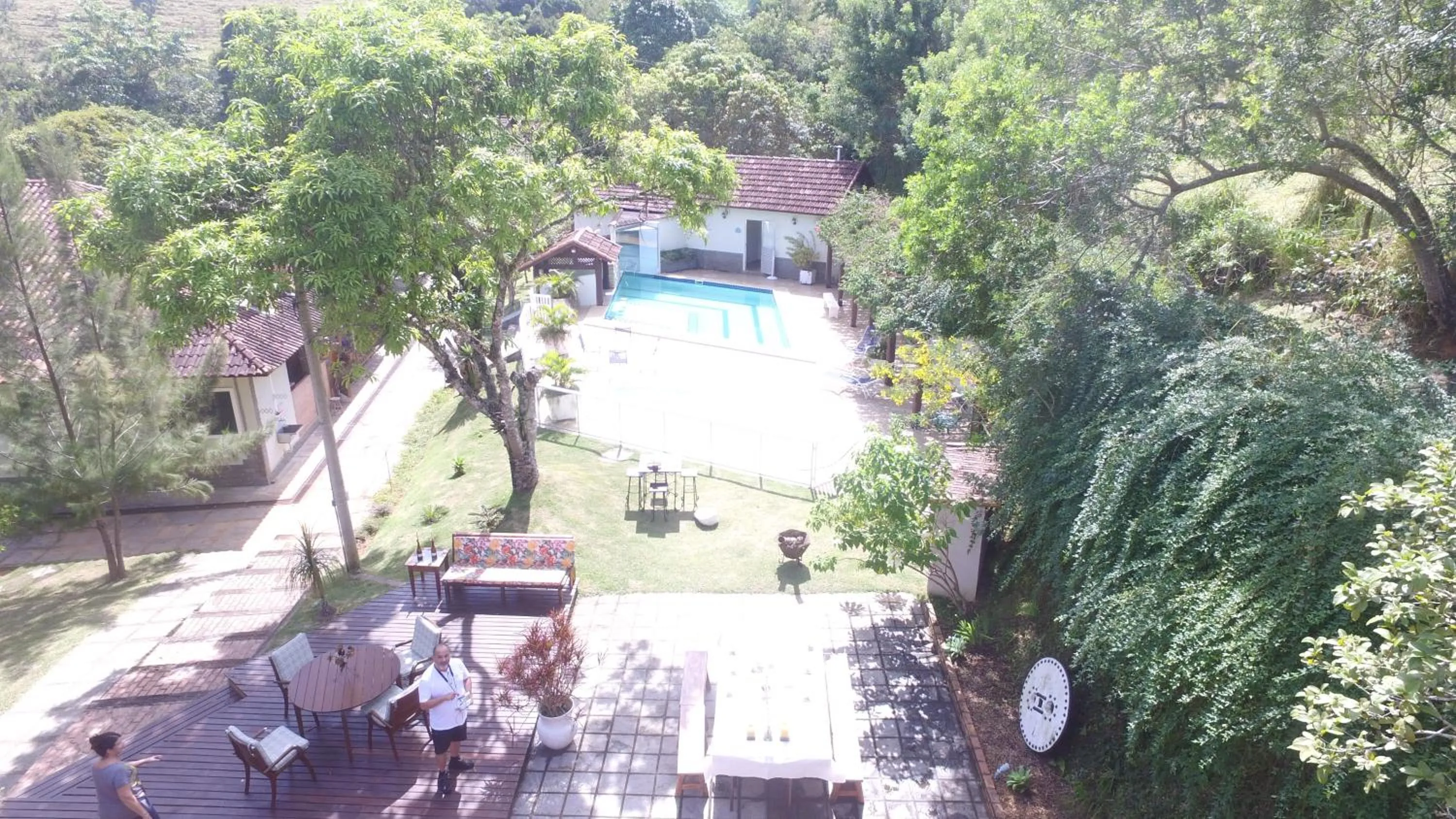 Bird's eye view in Pousada Quinta dos Doges