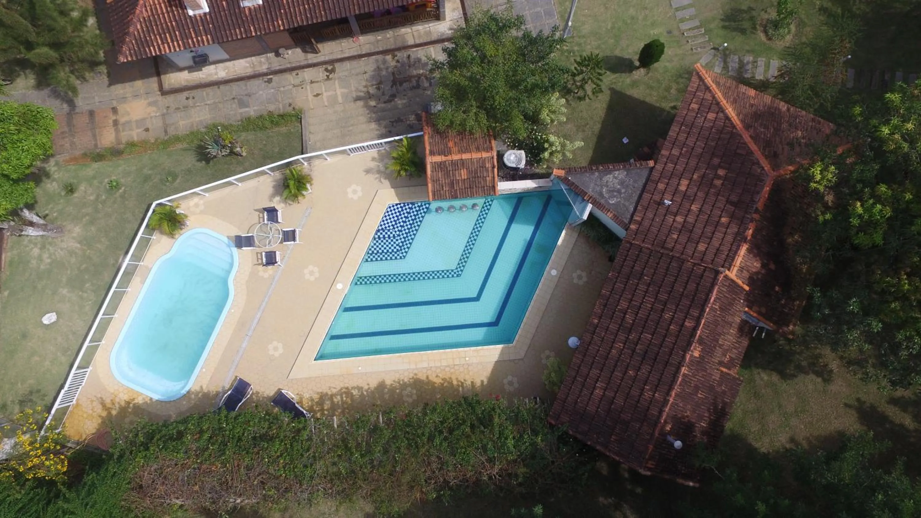 Bird's eye view in Pousada Quinta dos Doges