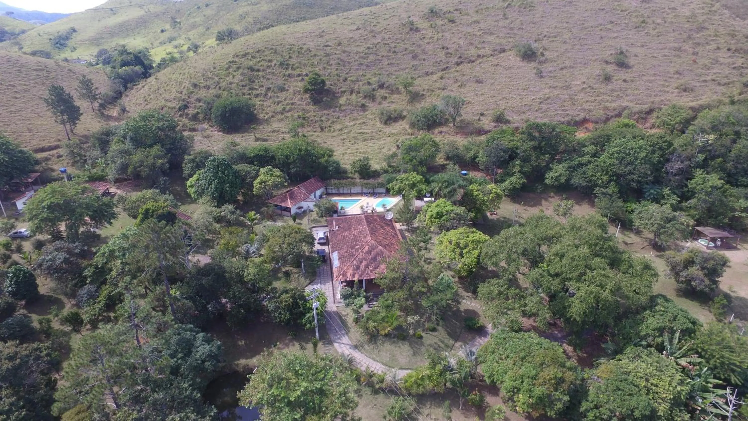 Bird's eye view in Pousada Quinta dos Doges