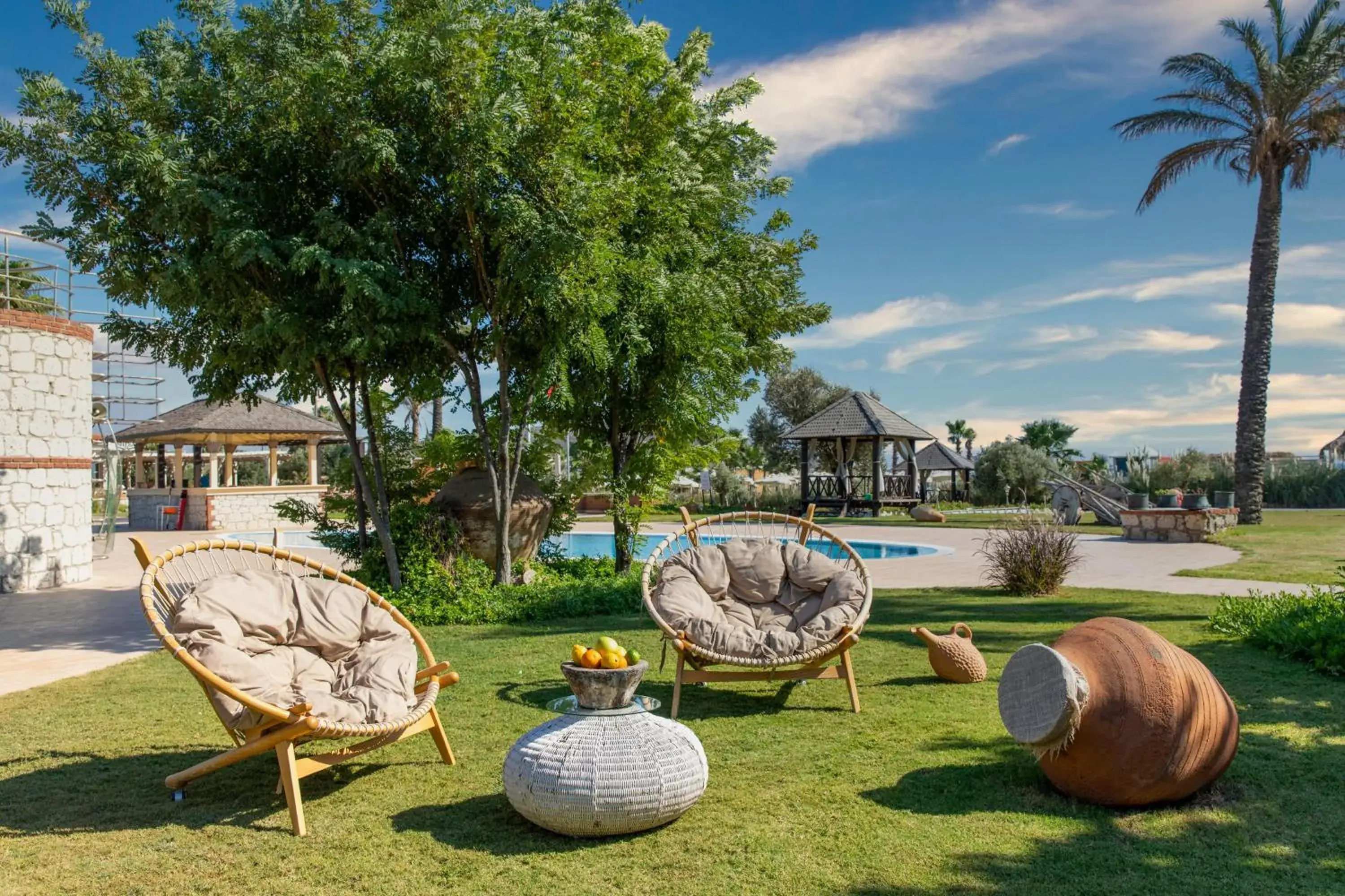 Garden, Swimming Pool in Kairaba Alacati Beach Resort