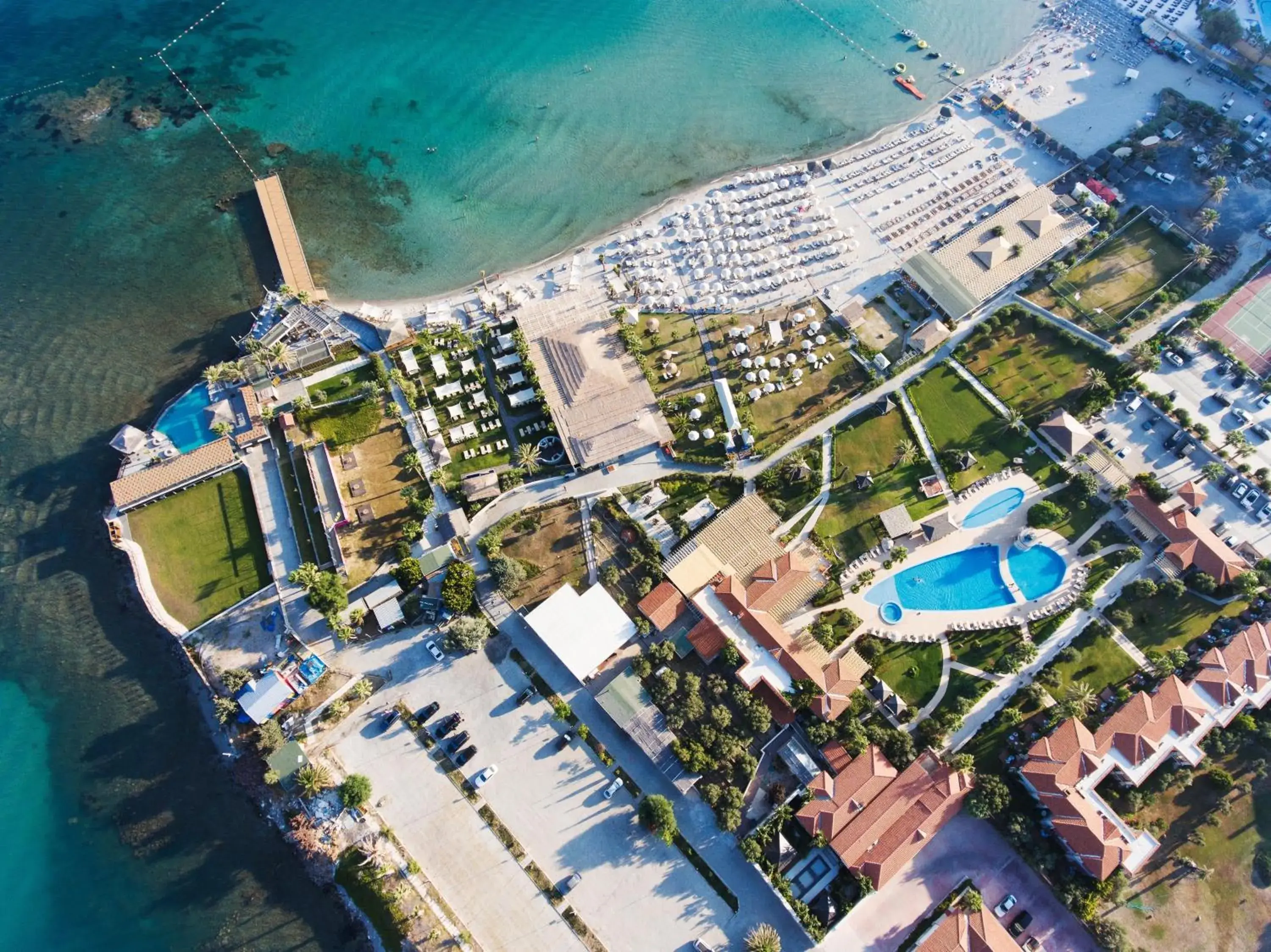 Property building, Bird's-eye View in Kairaba Alacati Beach Resort