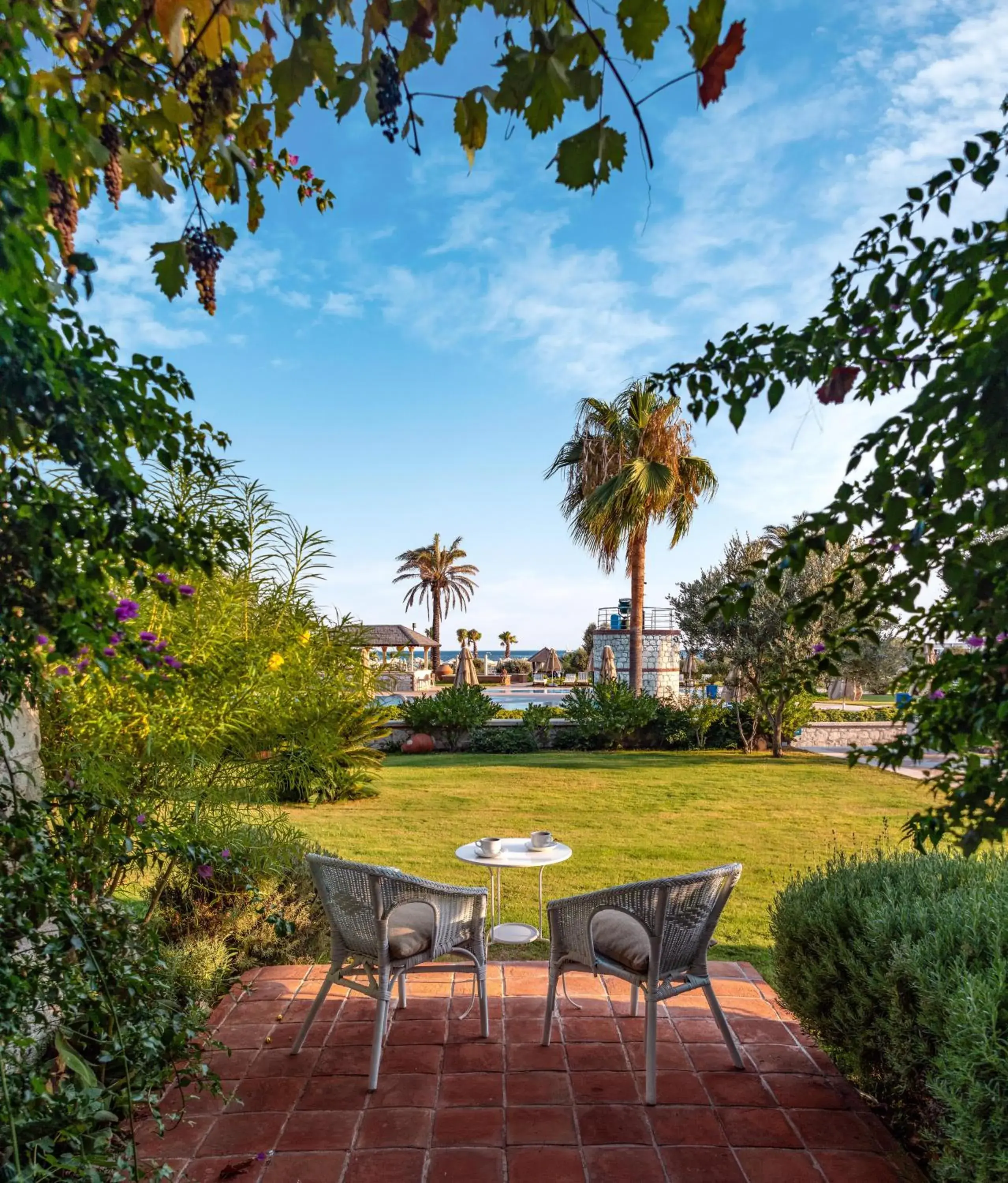 View (from property/room), Garden in Kairaba Alacati Beach Resort