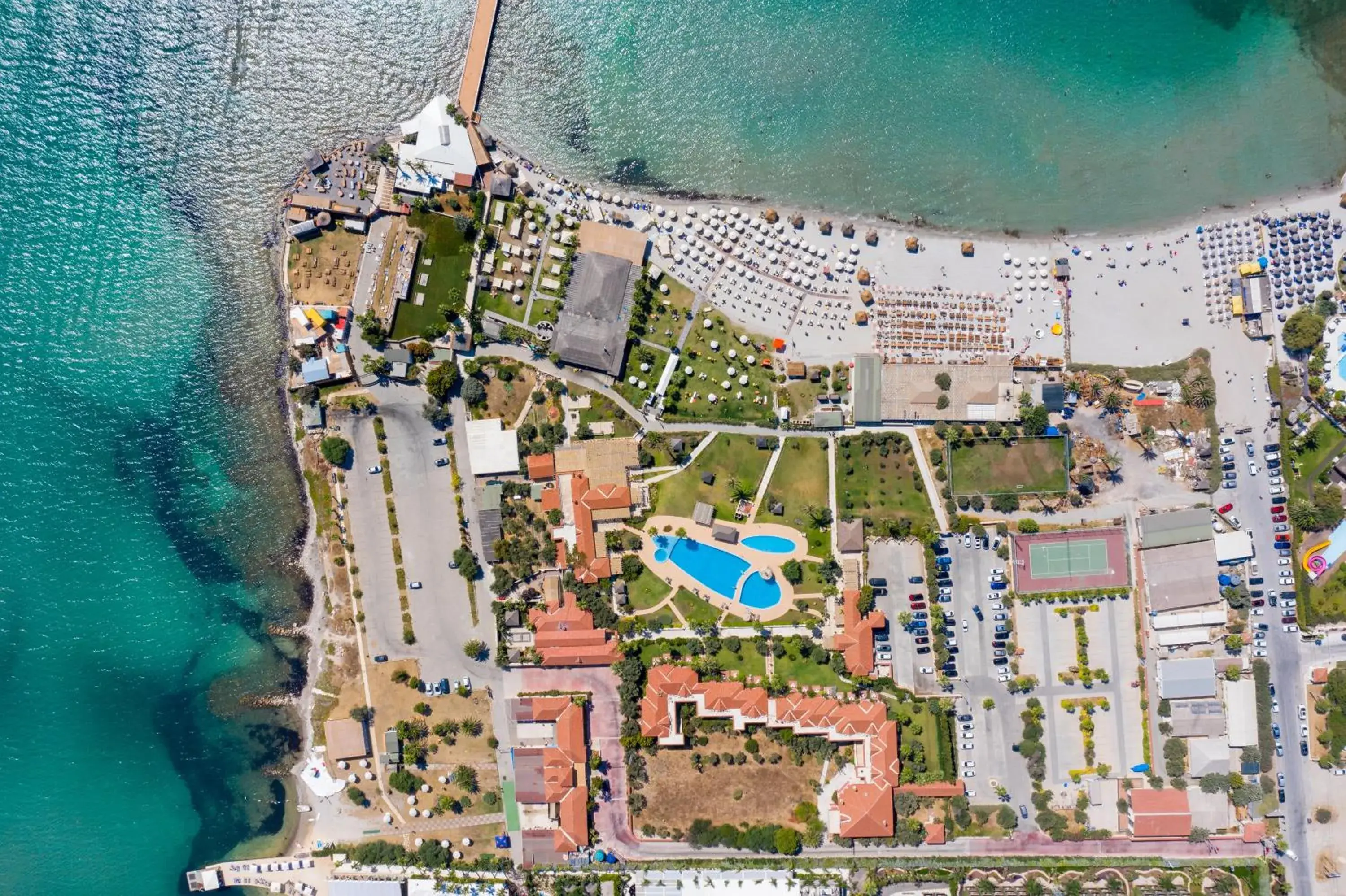 Property building, Bird's-eye View in Kairaba Alacati Beach Resort