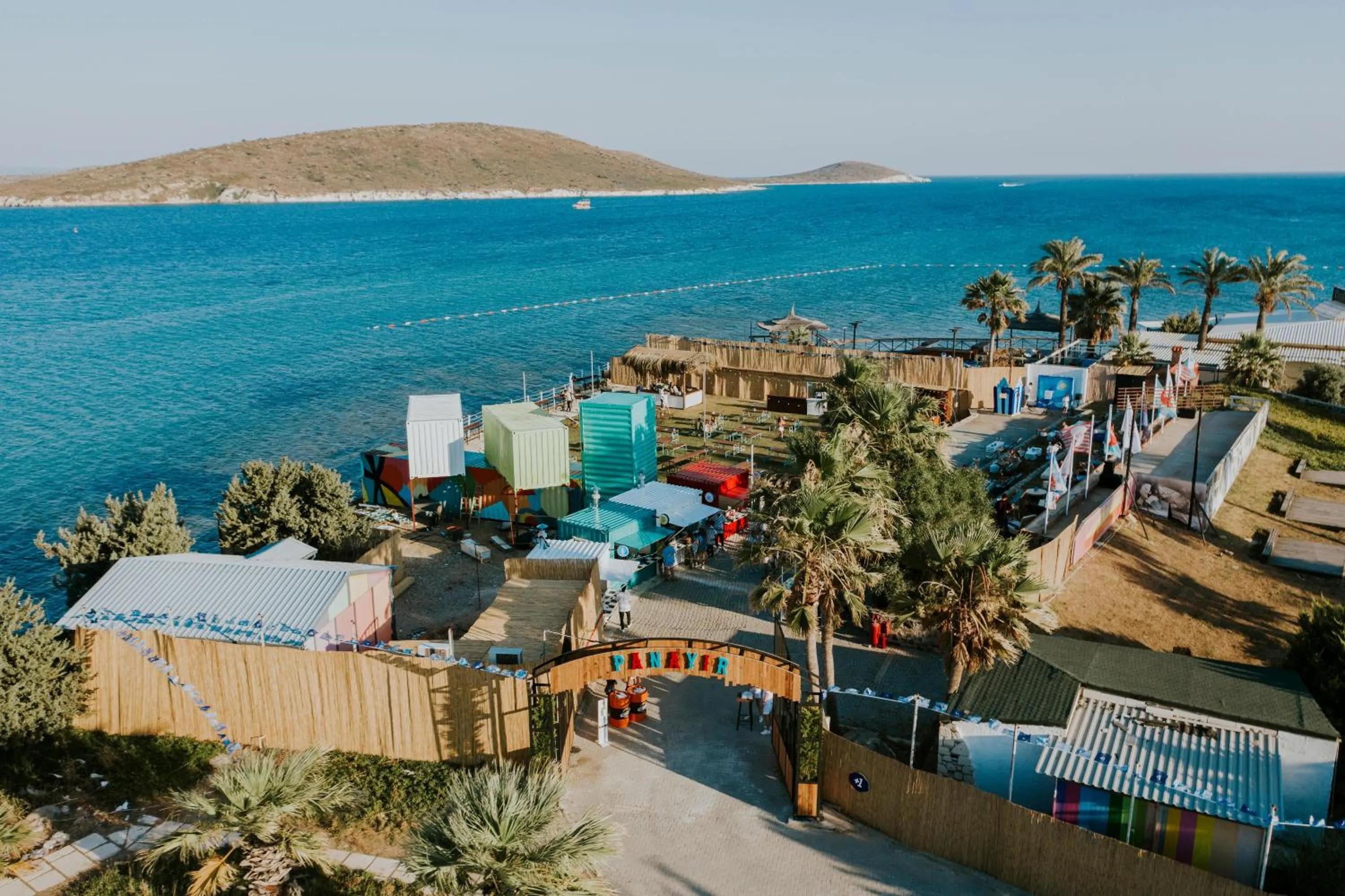 Restaurant/places to eat, Bird's-eye View in Kairaba Alacati Beach Resort