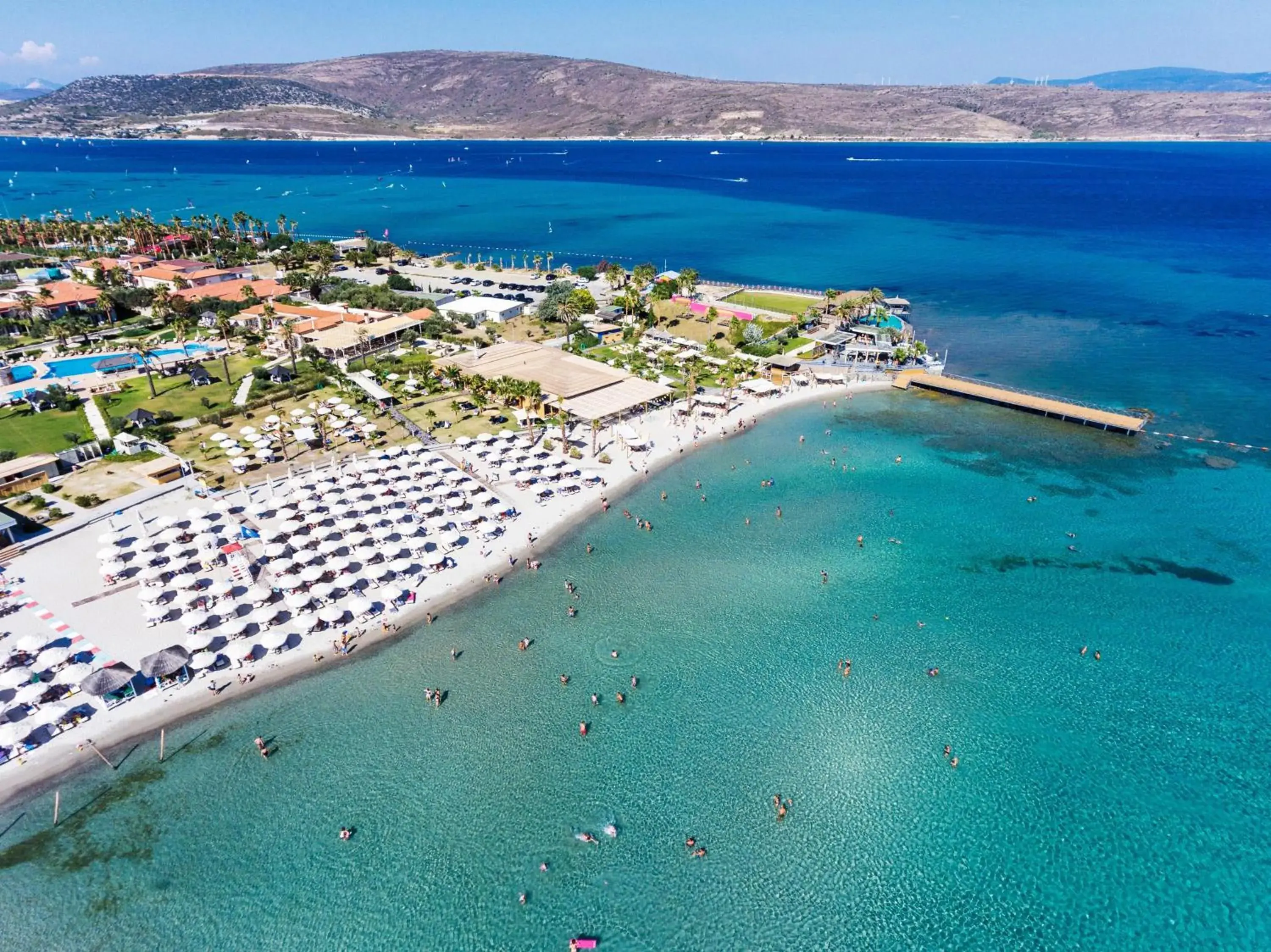 Beach, Bird's-eye View in Kairaba Alacati Beach Resort