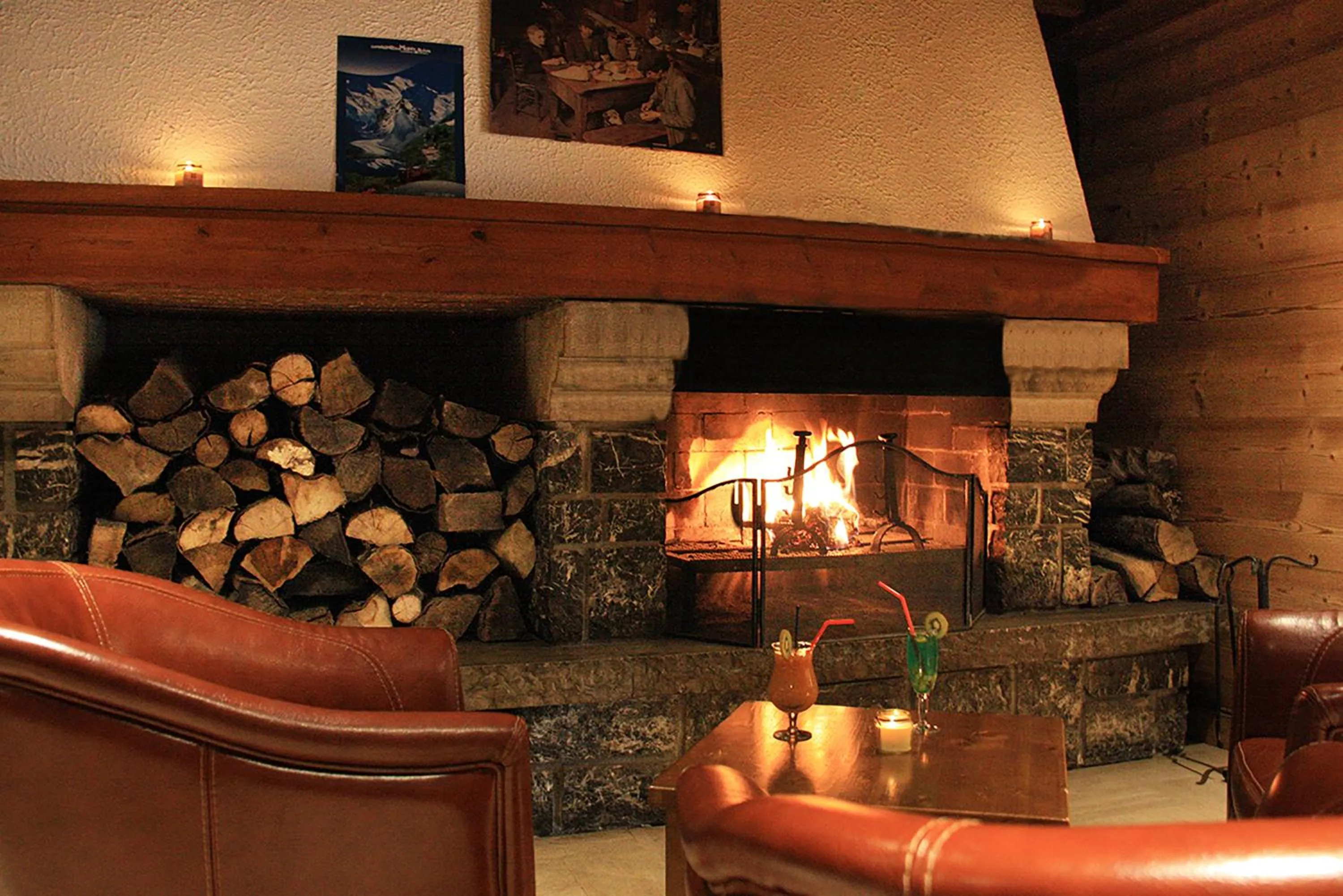 Lounge or bar in Azureva La Clusaz les Confins