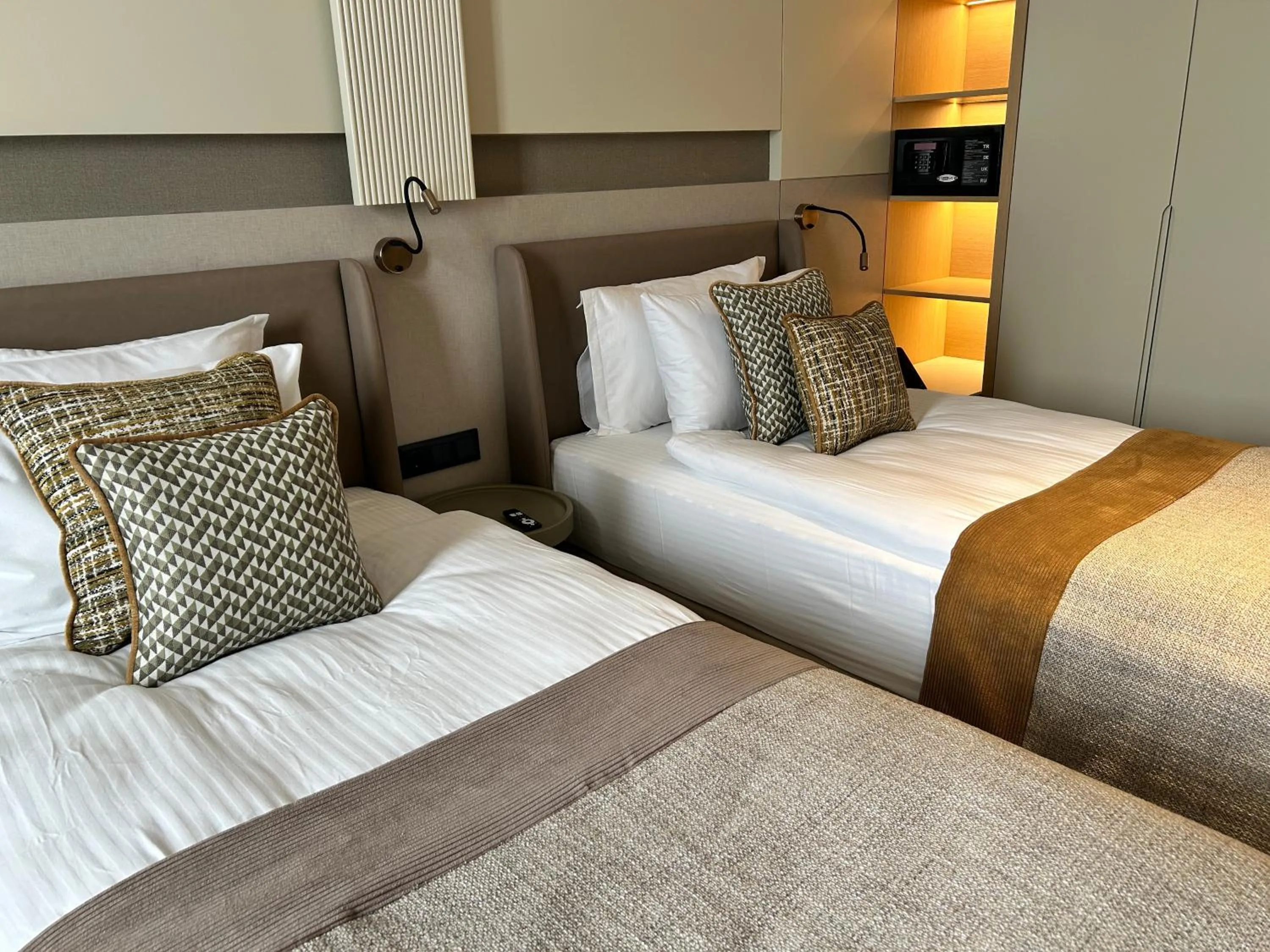 furniture, Bed in Buyuk Saruhan Hotel