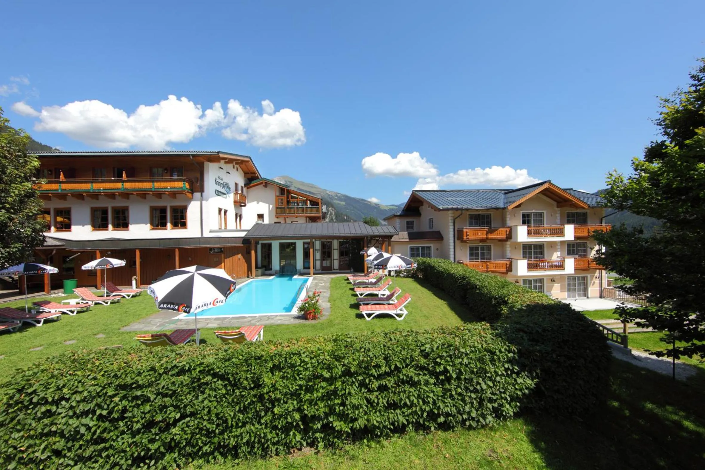 Garden in Hotel Krimmlerfälle