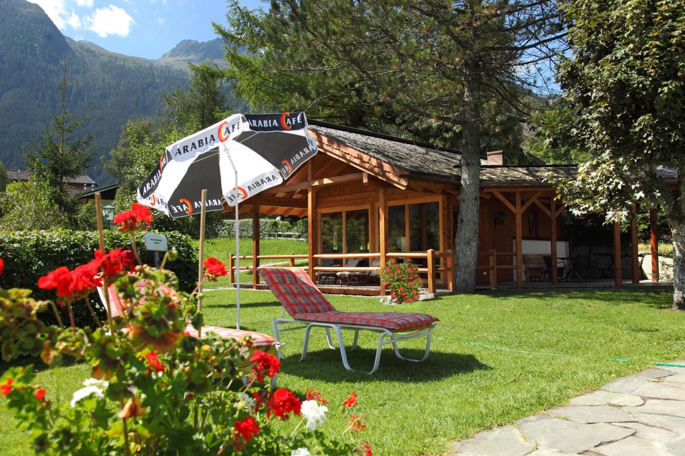 Garden in Hotel Krimmlerfälle