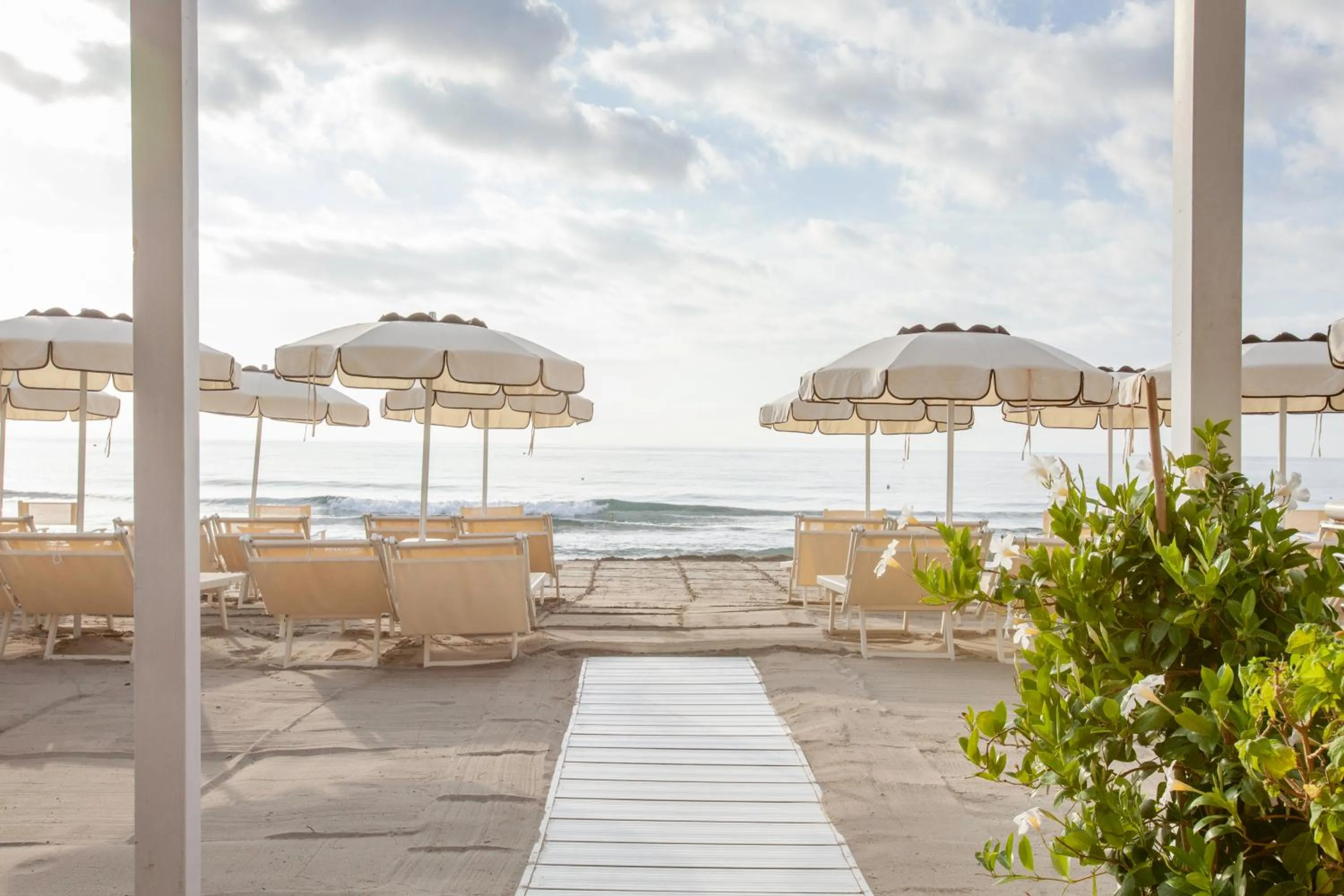 Beach in Diana Grand Hotel