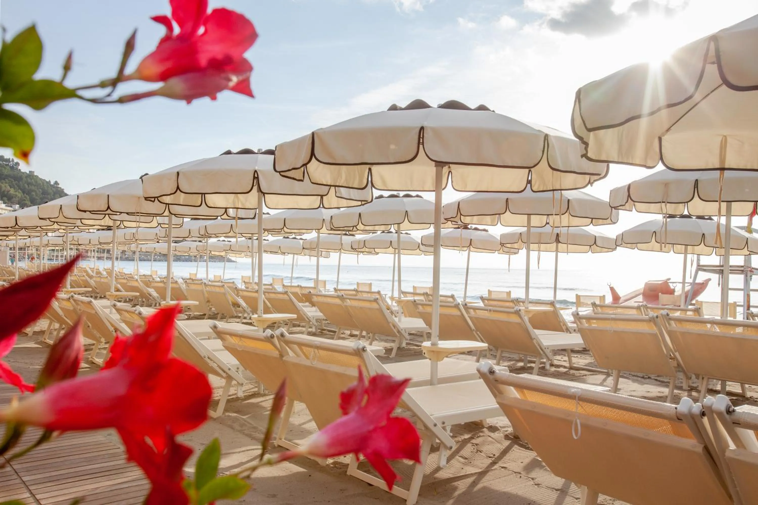 Beach in Diana Grand Hotel