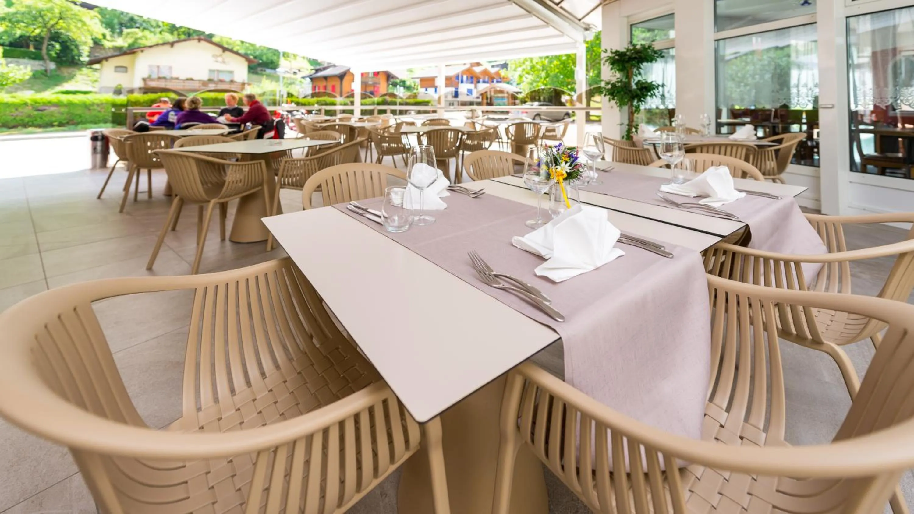 Balcony/Terrace in Hotel-Restaurant Ackersand