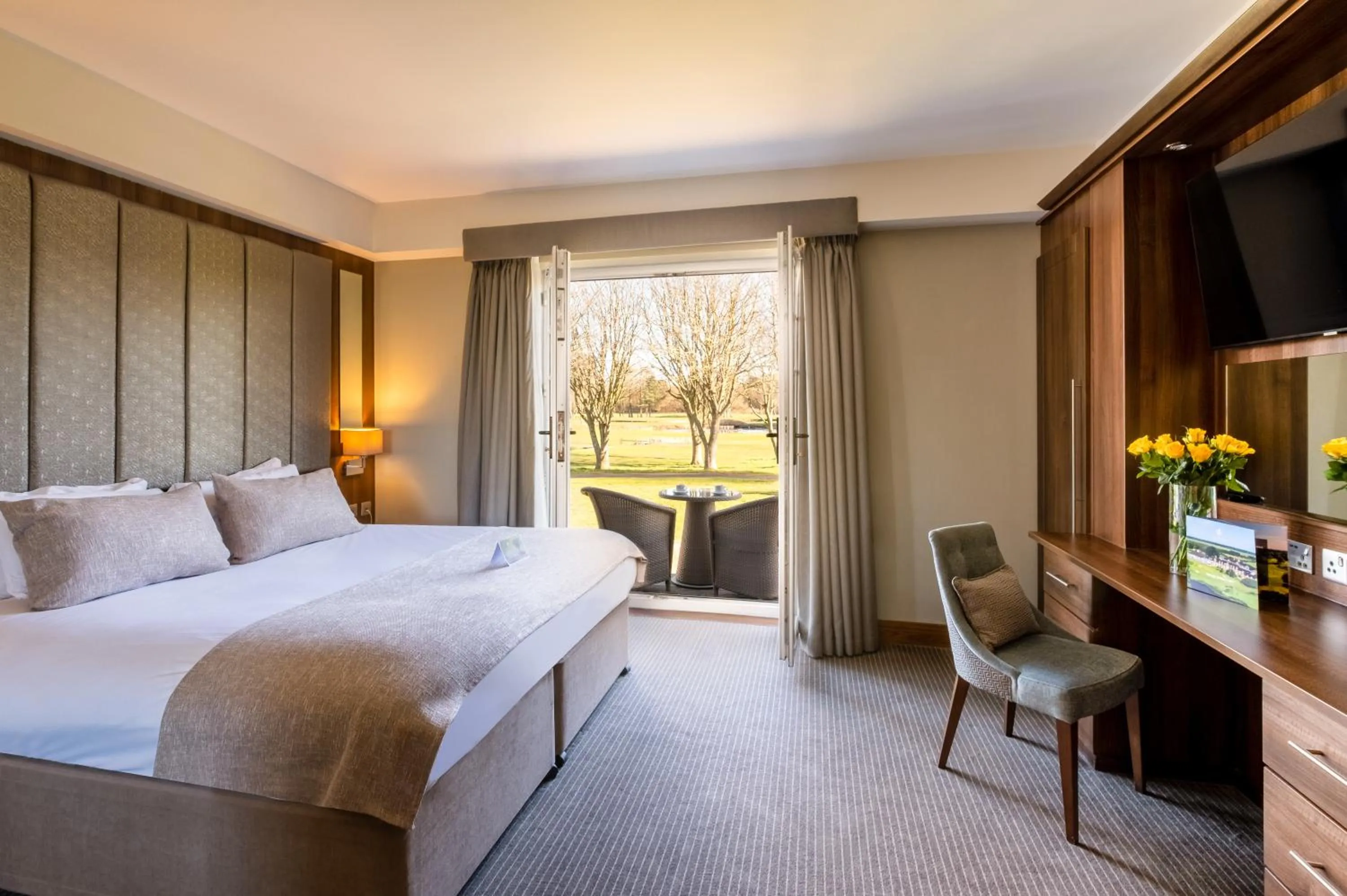 Bedroom, Bed in Formby Hall Golf Resort & Spa