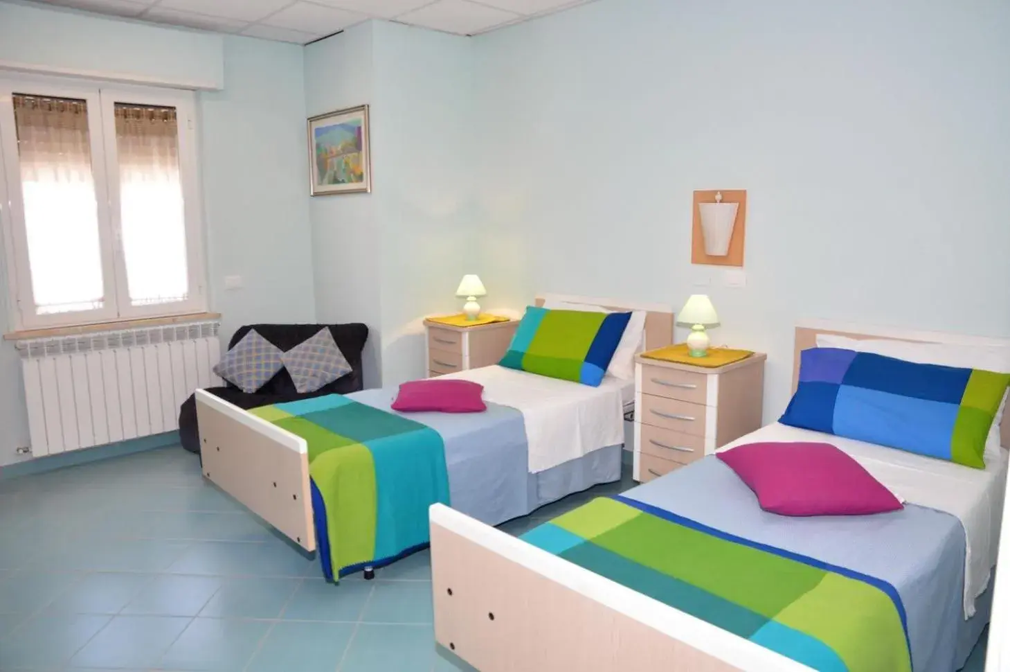 Standard Twin Room in Albergo Rio Standard Twin Room in Albergo Rio