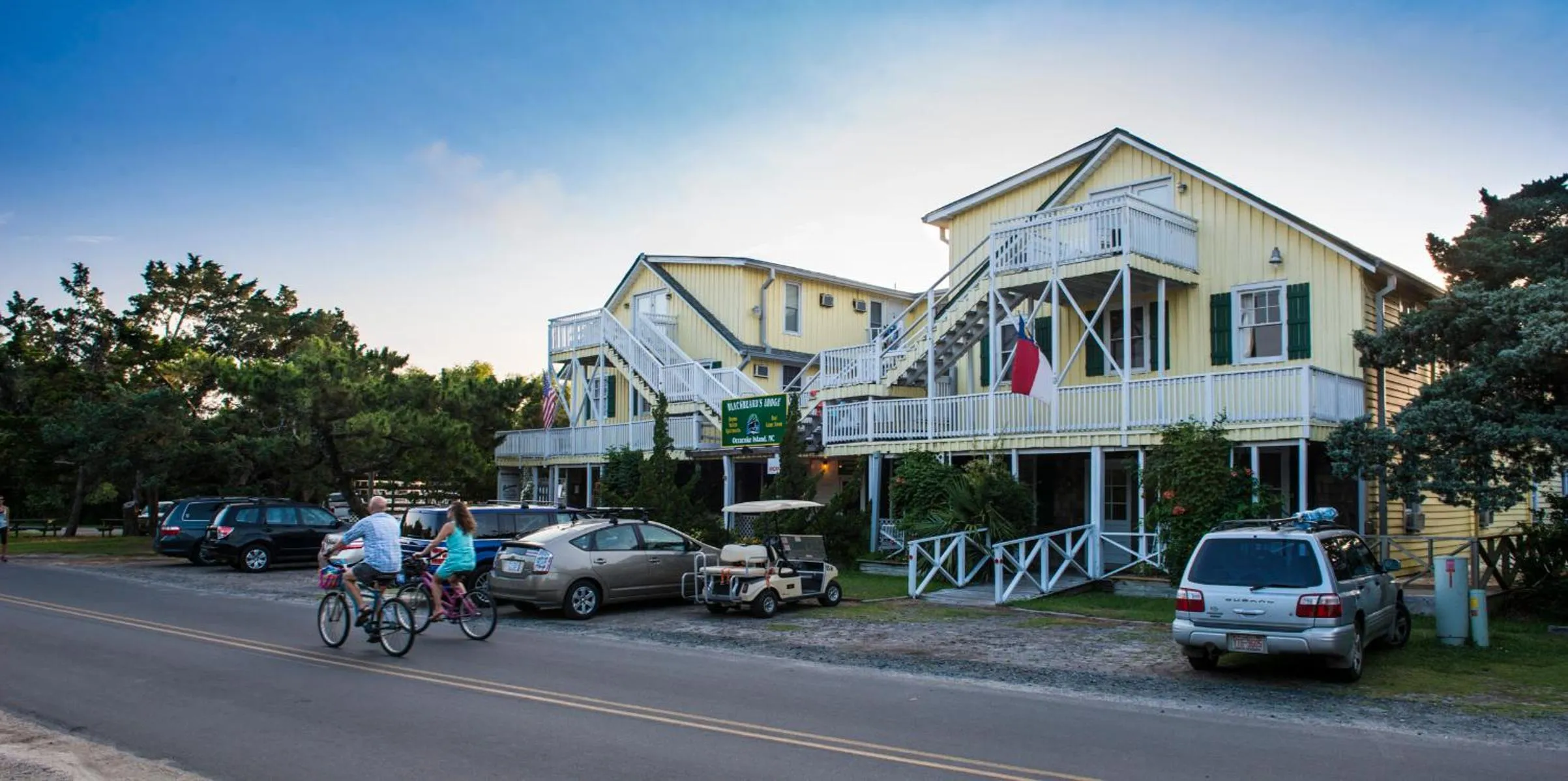 Facade/entrance in Blackbeard's Lodge