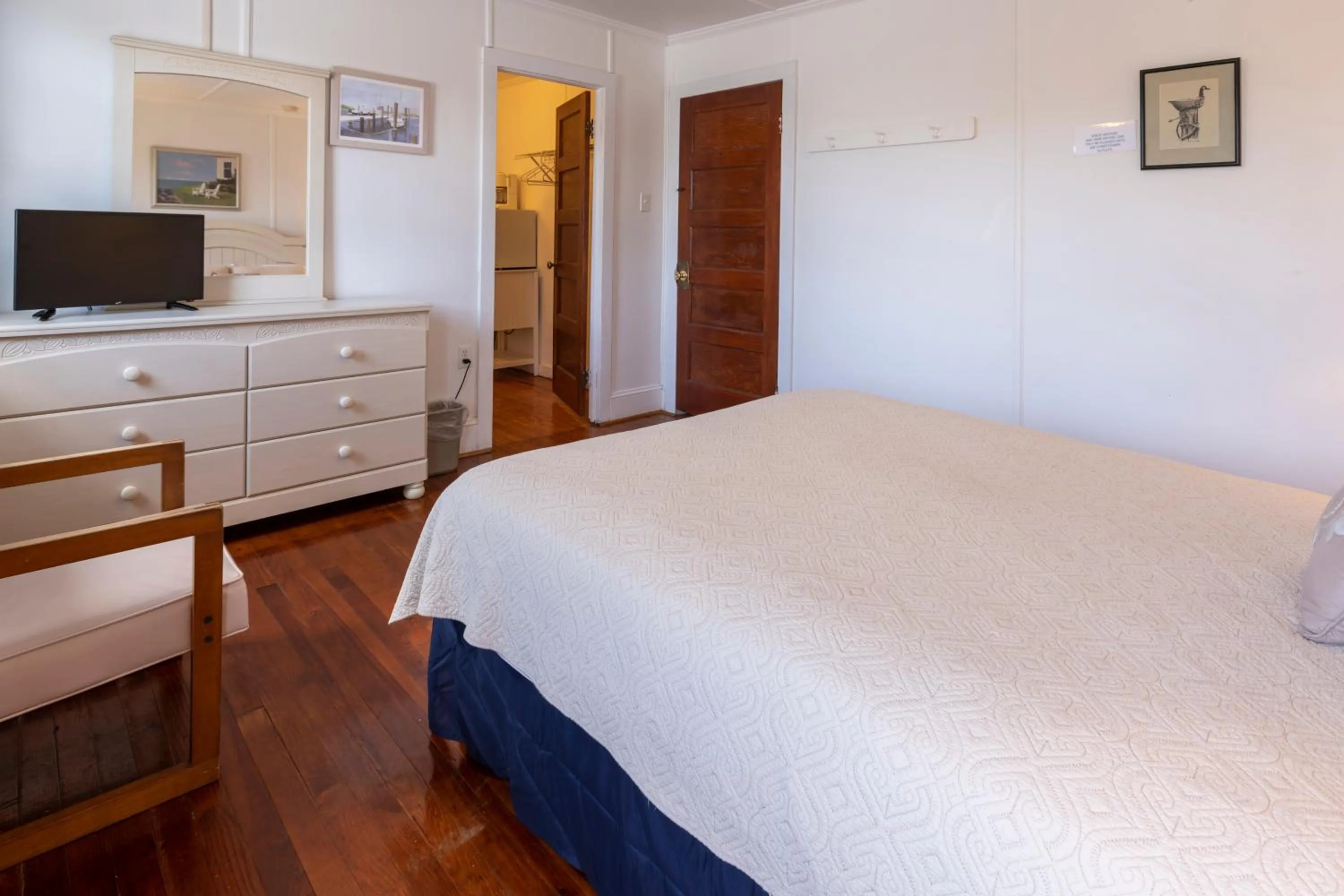 Bed in Blackbeard's Lodge