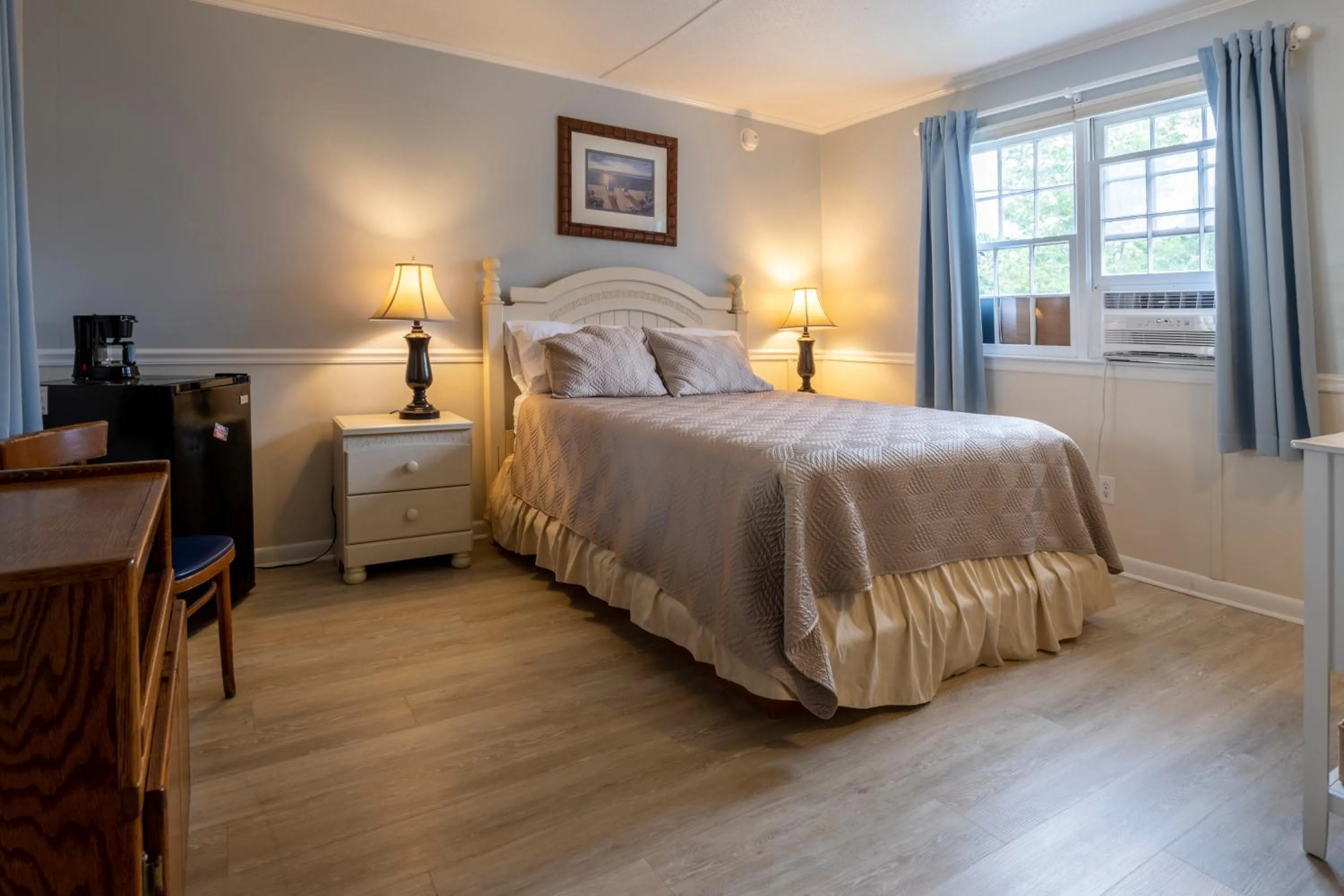 Bed in Blackbeard's Lodge