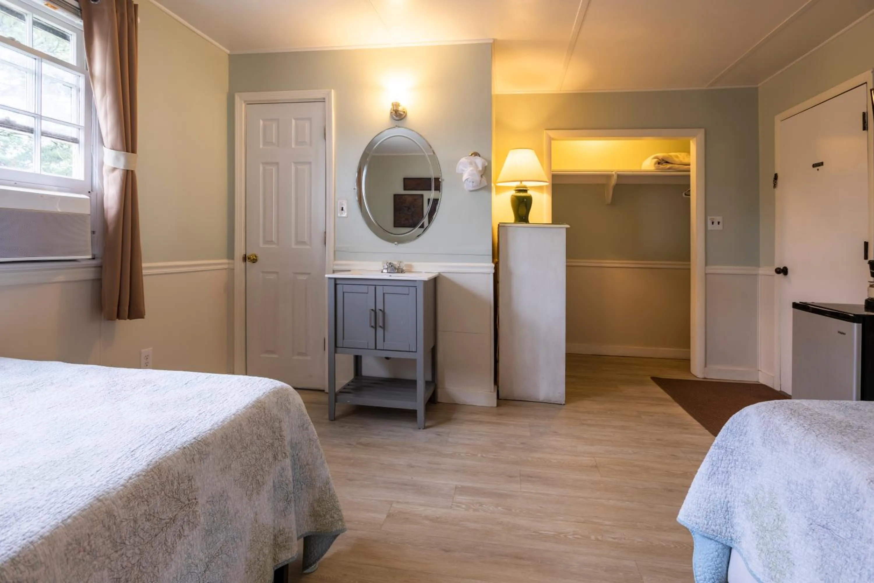 Bed in Blackbeard's Lodge