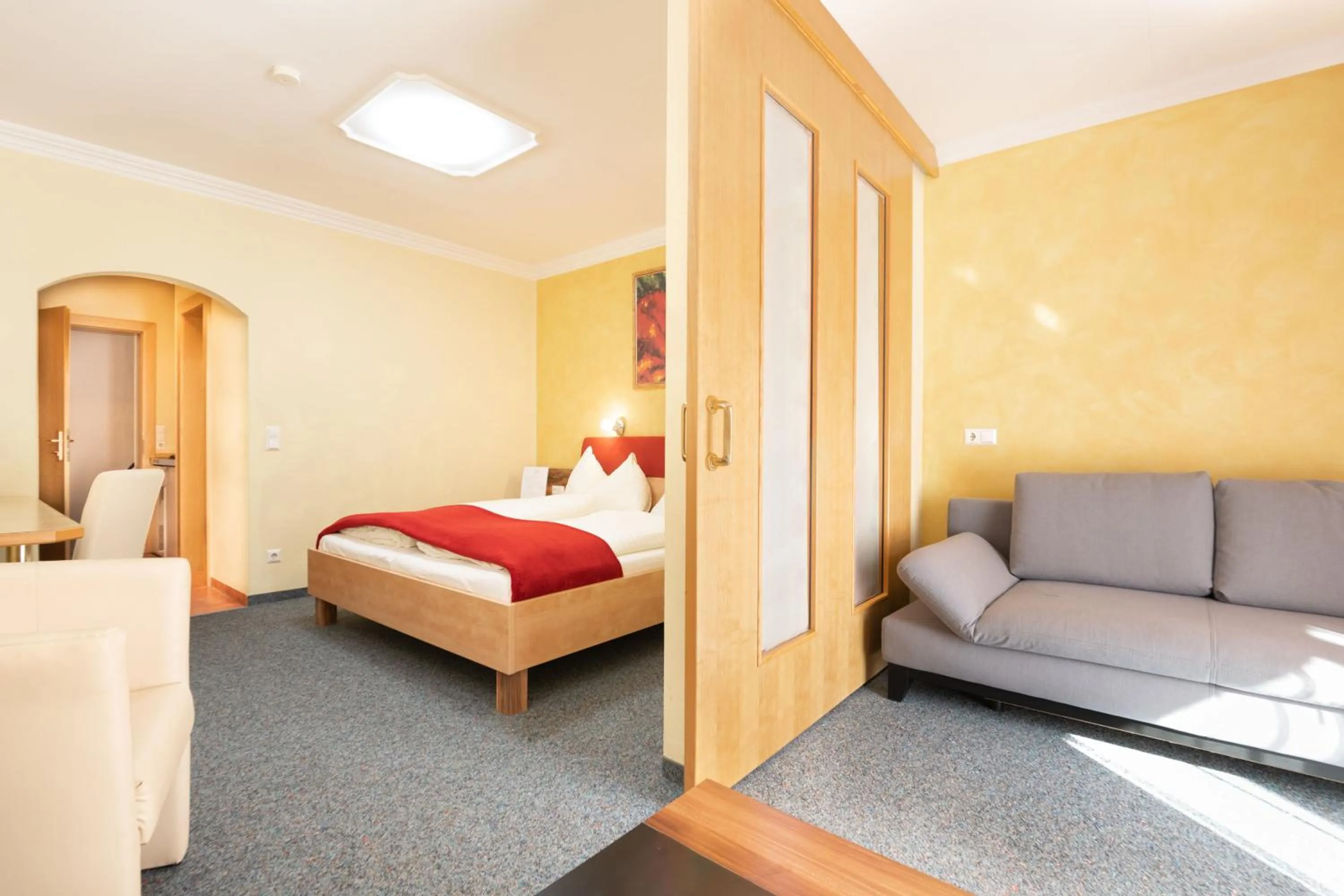 Living room, Bed in Pogöriacherhof