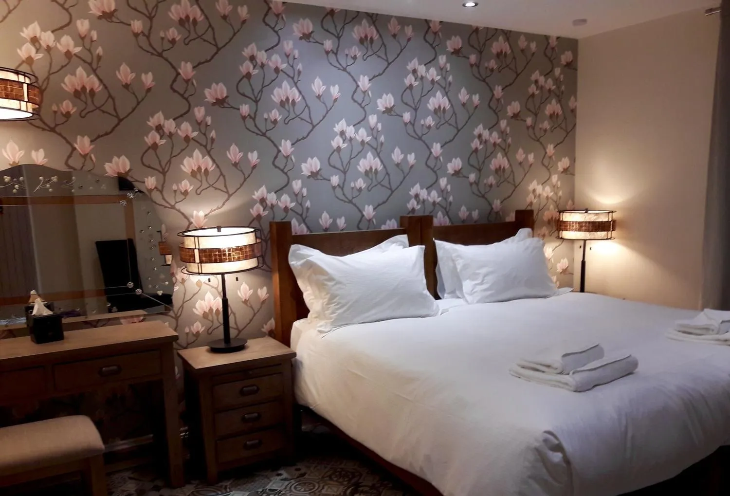 Bed in Lymestone Boutique Accommodation