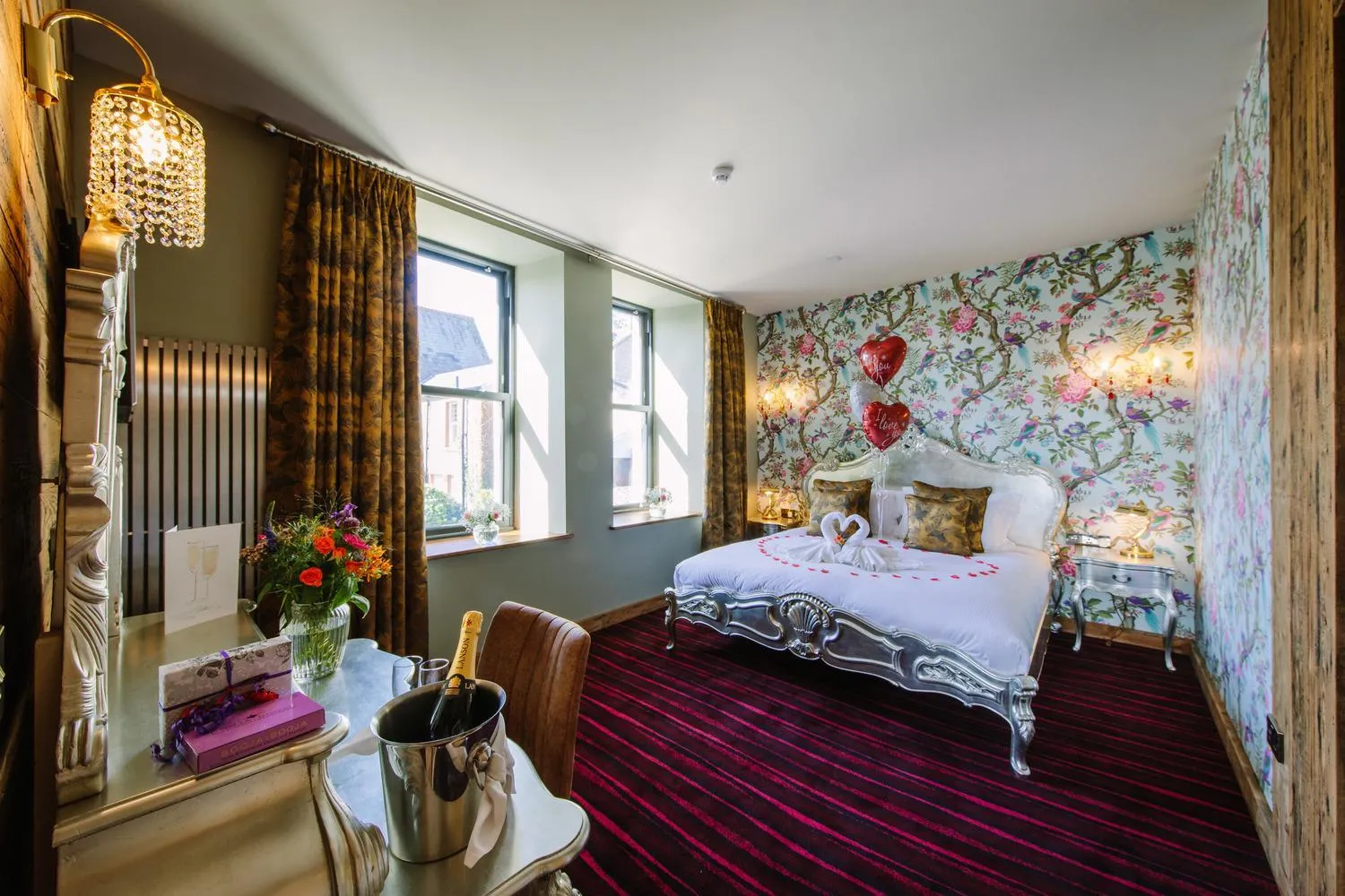 Bed in Lymestone Boutique Accommodation