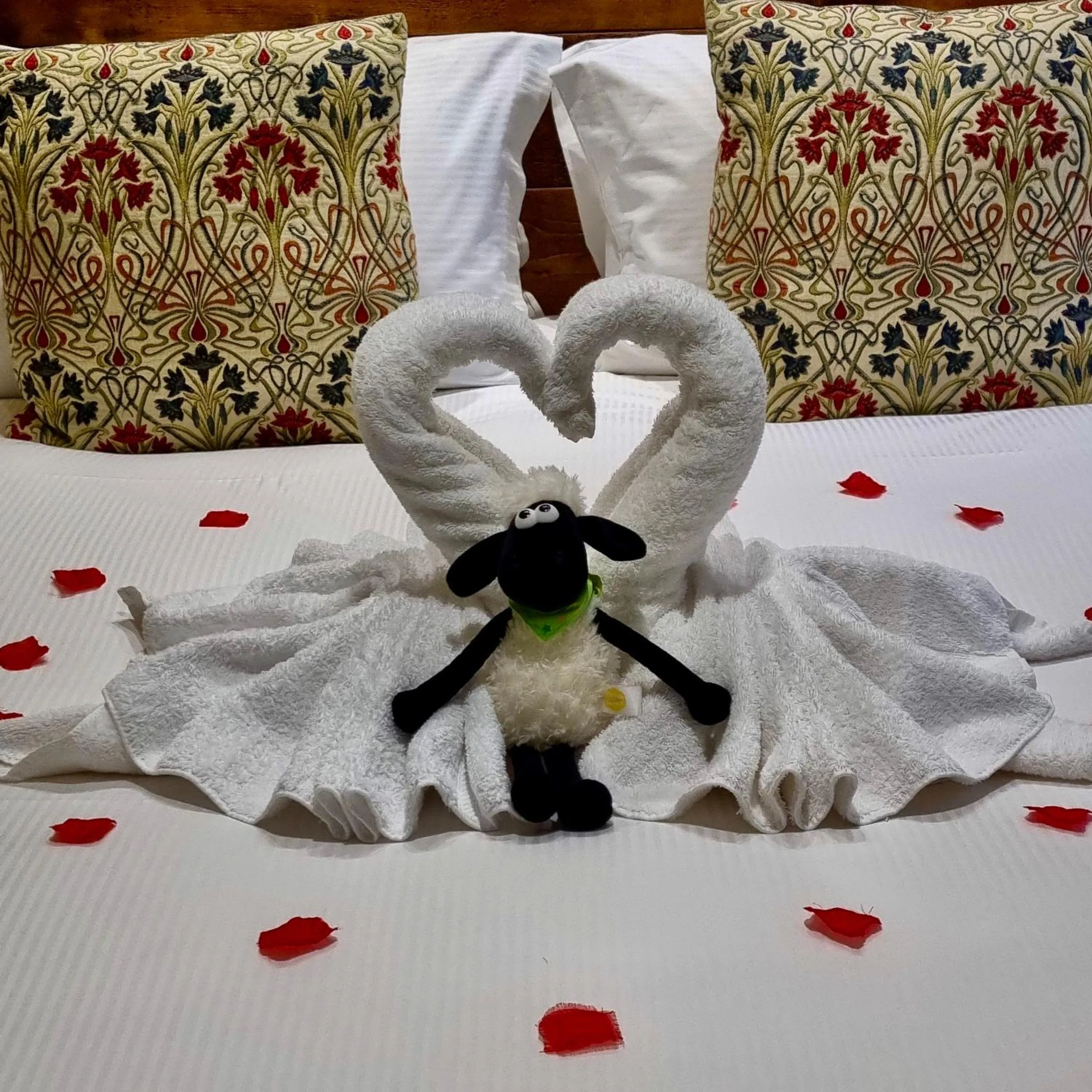 Bed in Lymestone Boutique Accommodation