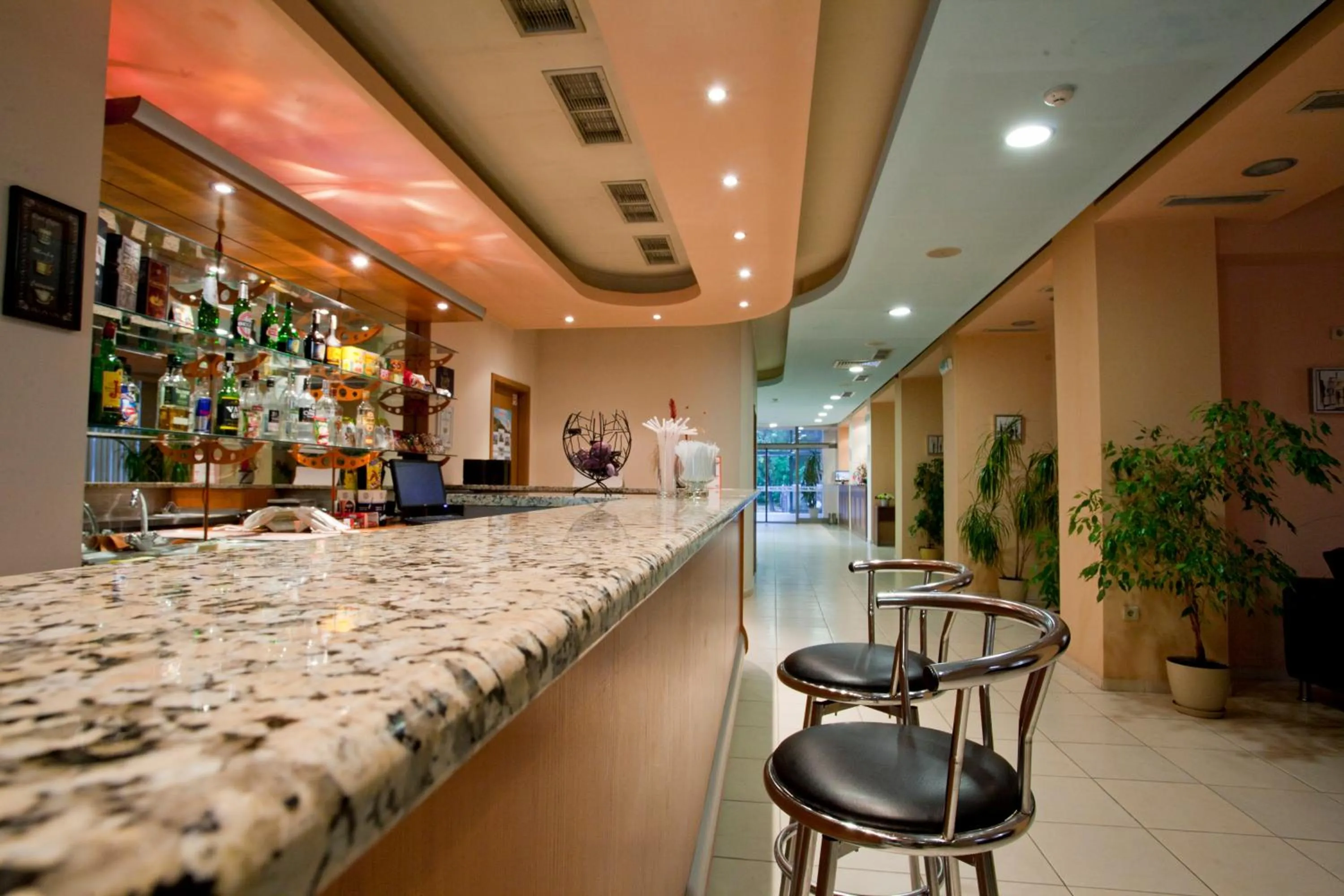 Lobby or reception in Hotel Intelcoop