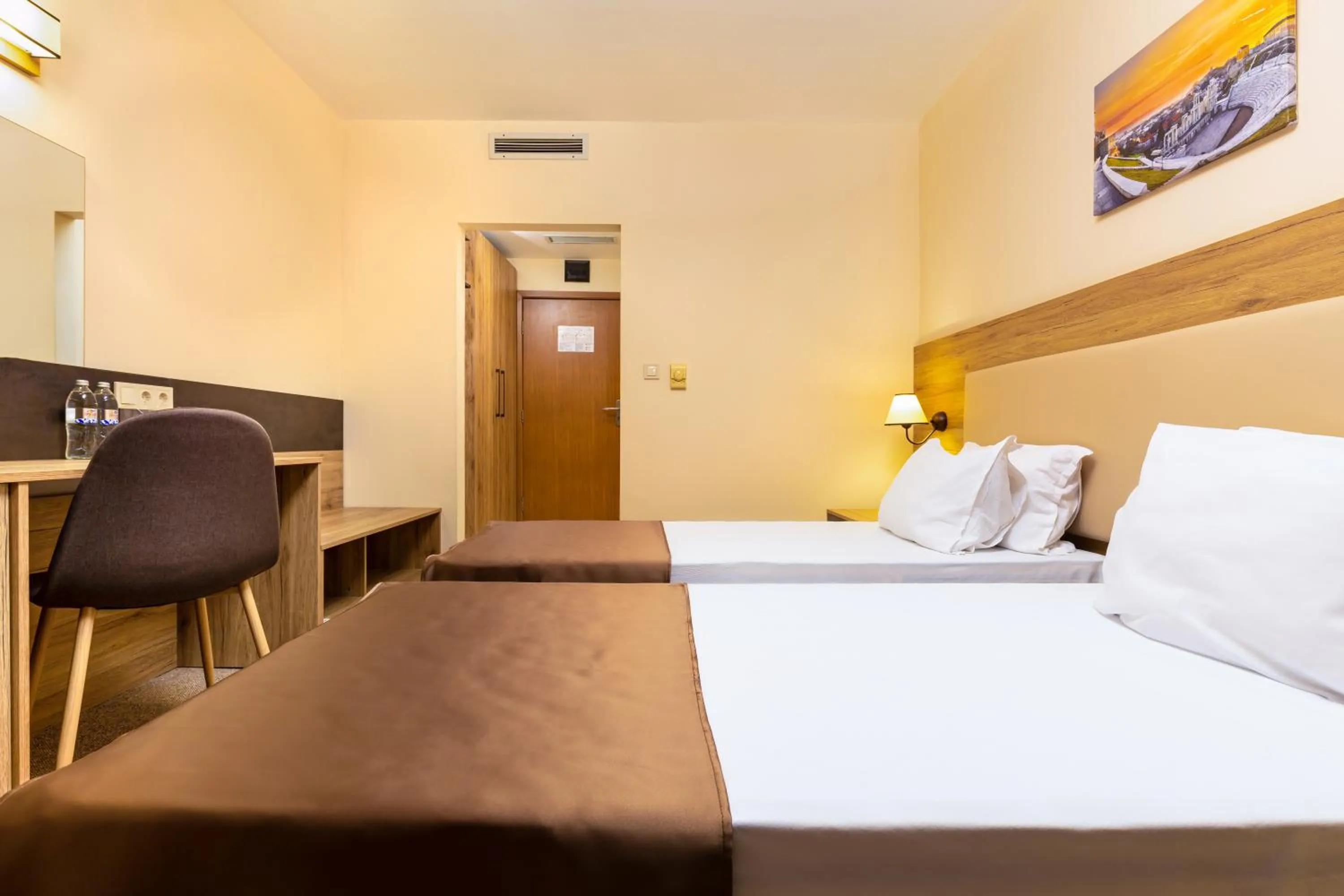 Bedroom, Bed in Hotel Intelcoop