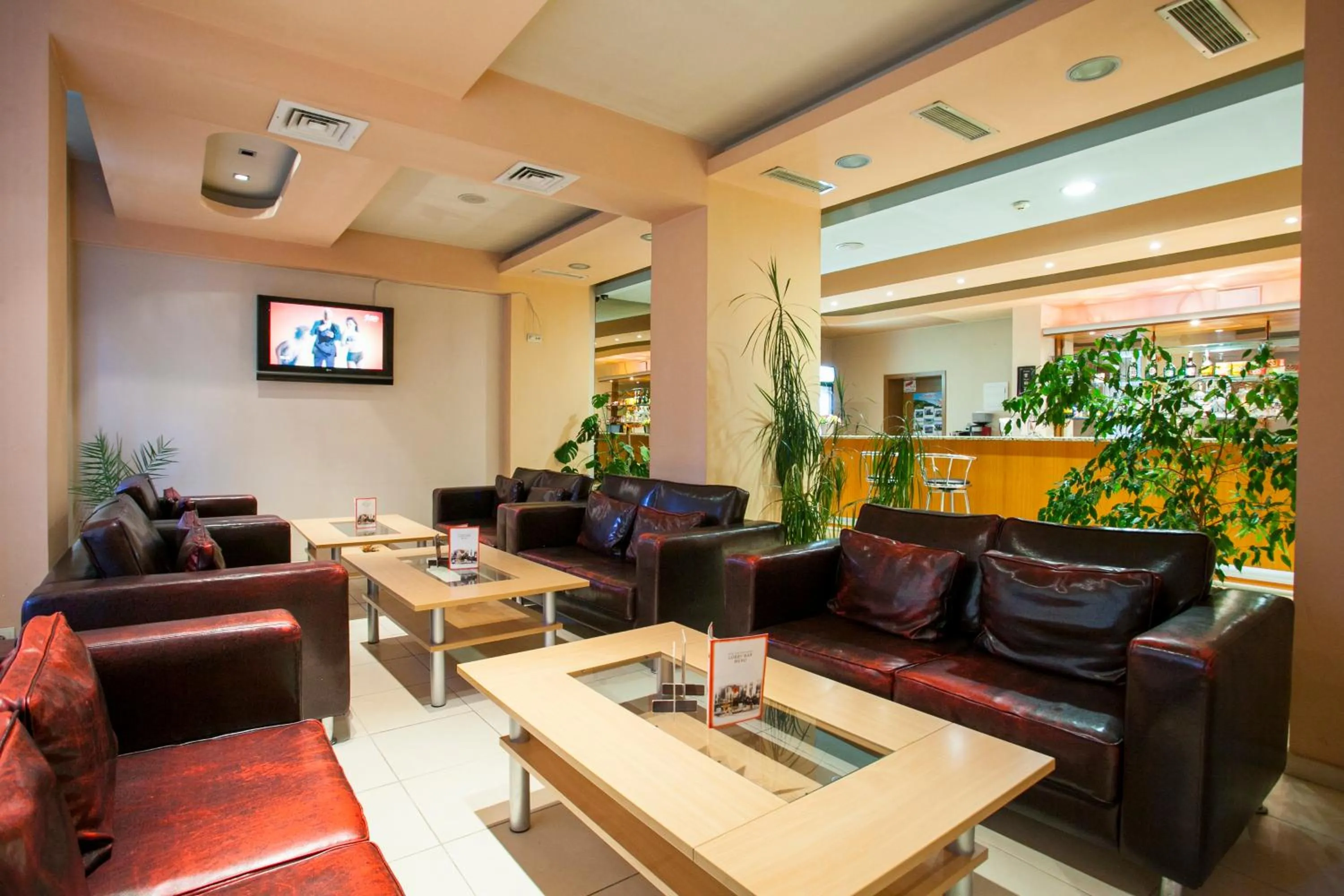 Lobby or reception in Hotel Intelcoop