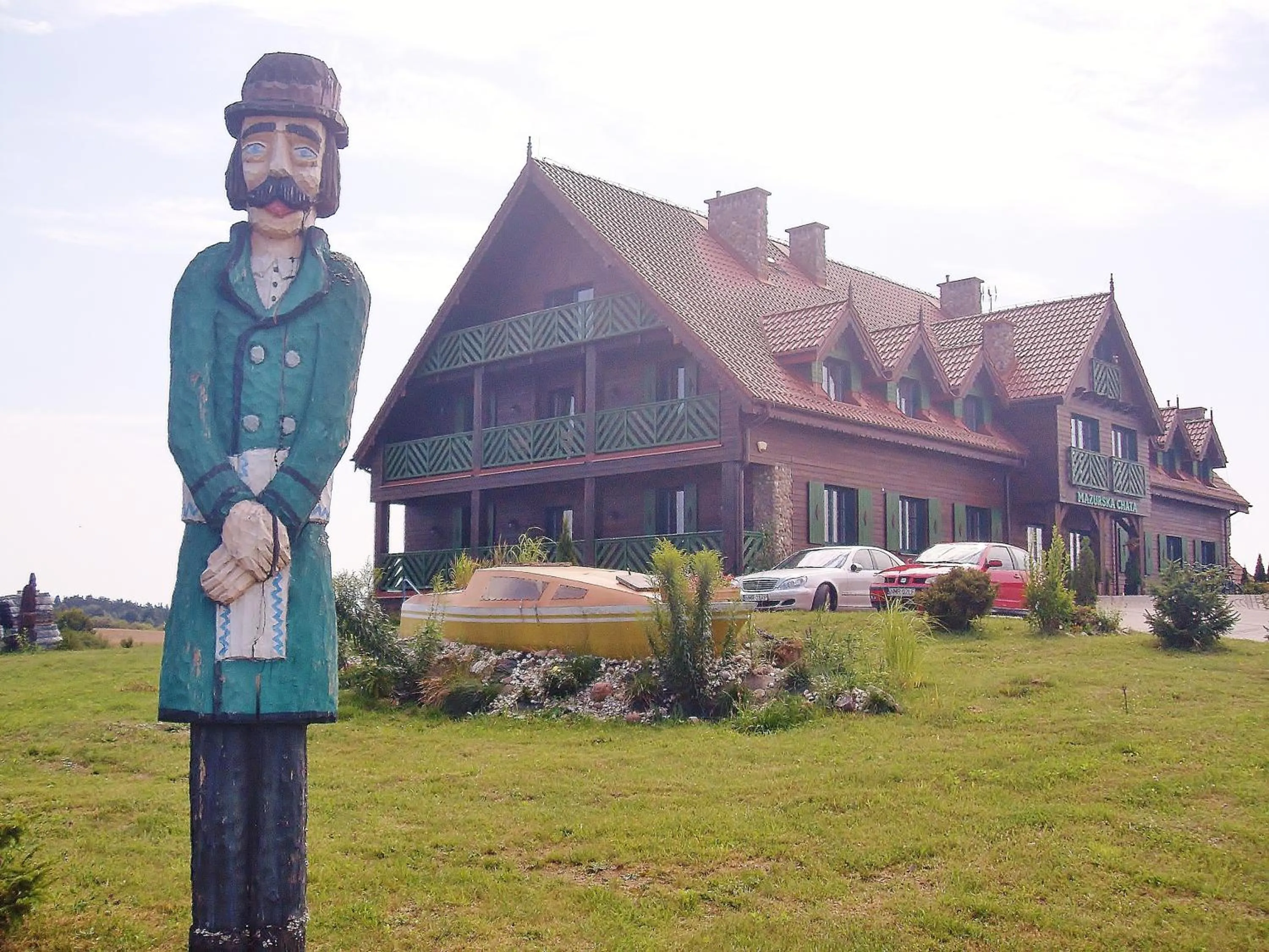 Decorative detail in Mazurska Chata jezioro i aquapark 6 min, centrum i promenada 12 min