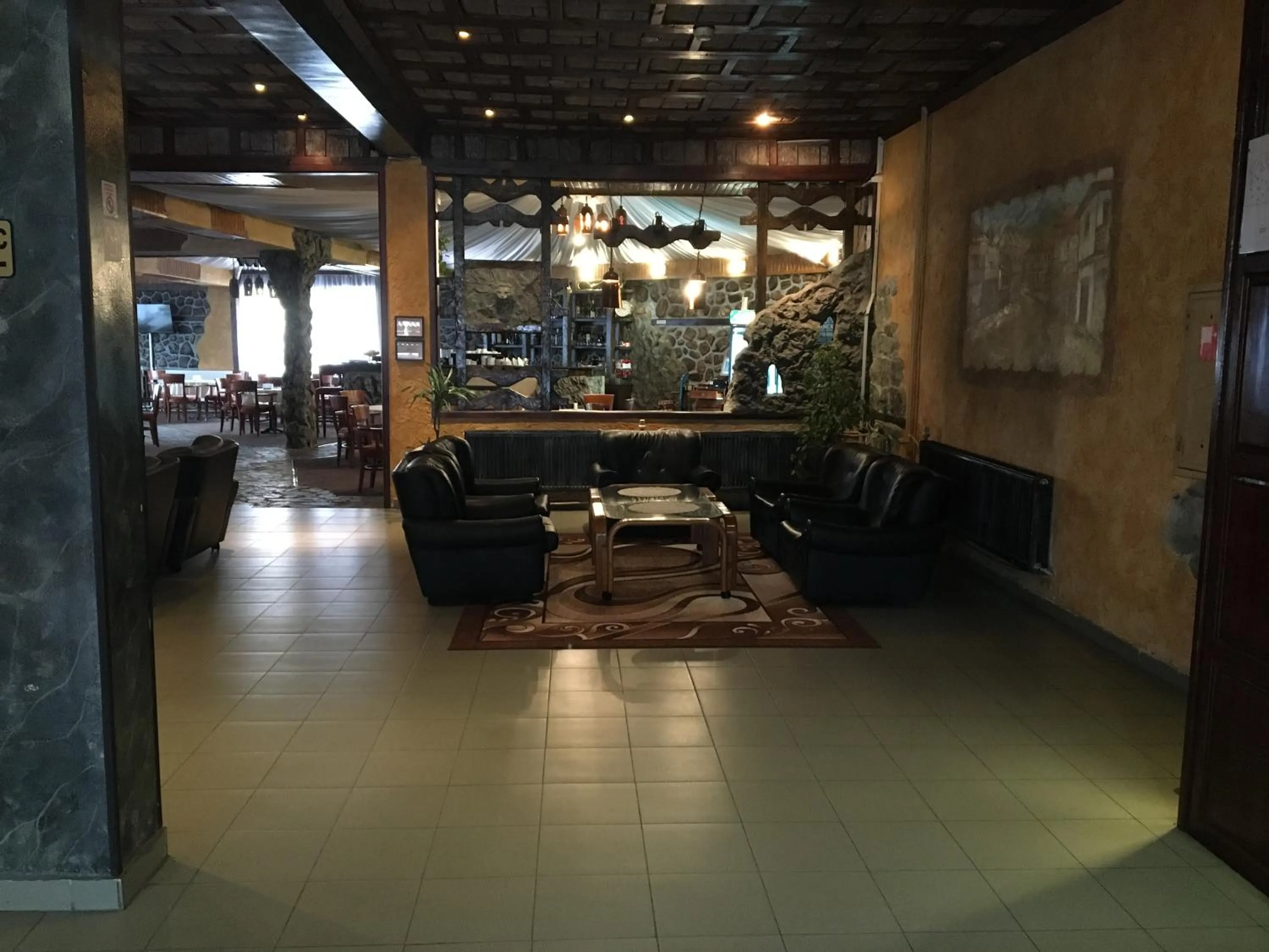 Lobby or reception in Hotel Rodina